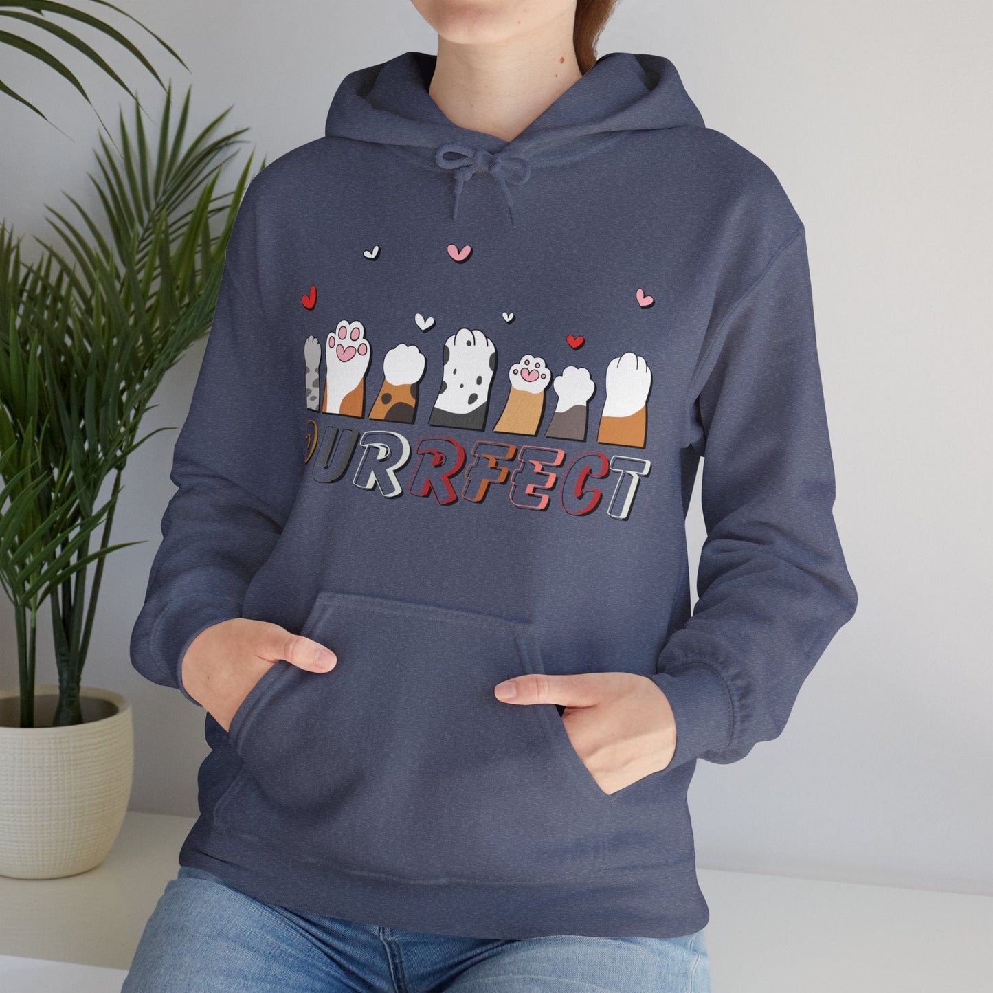 Purrfect Cat Lover Hoodie Hoodie