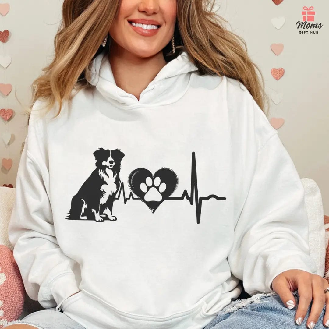 Aussie Love Outline Graphic Hoodie Hoodie