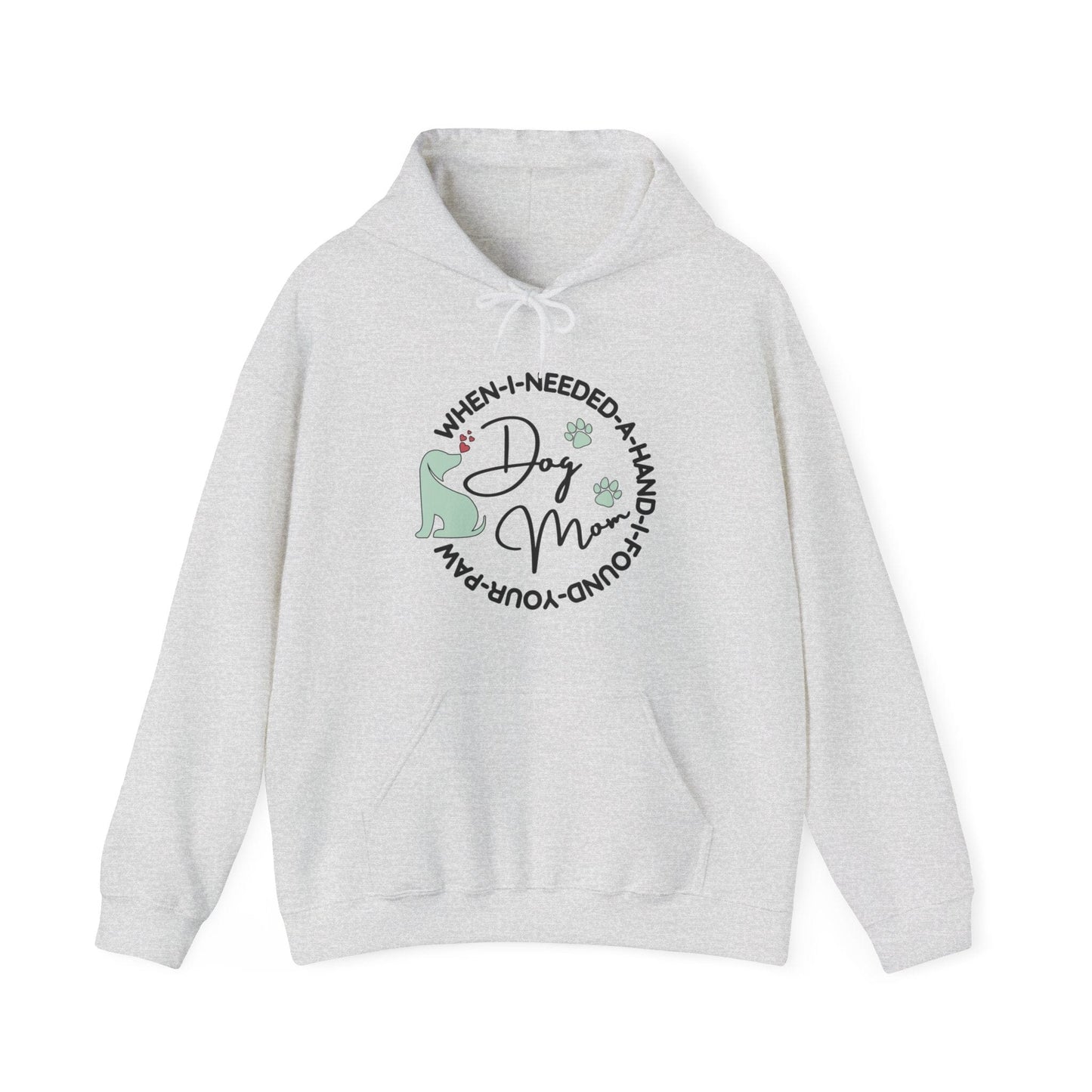 Dog Lover Quote Graphic Hoodie Hoodie Ash / S