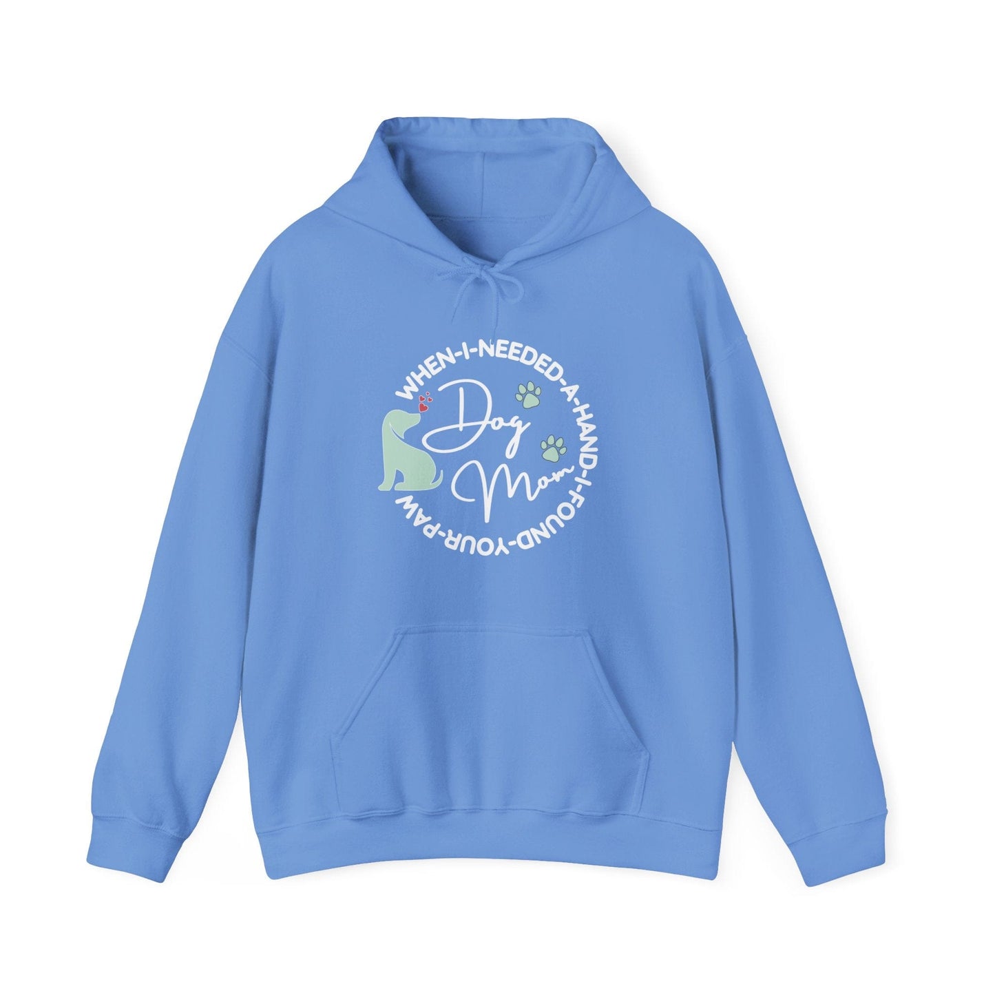 Dog Lover Quote Graphic Hoodie Hoodie Carolina Blue / S