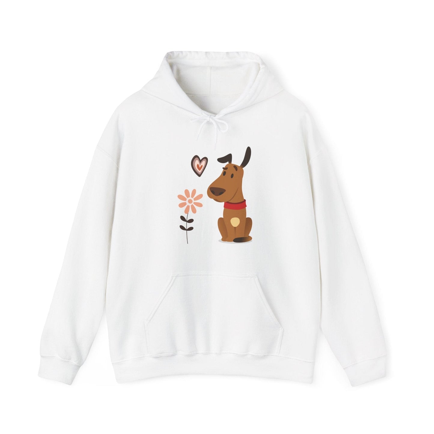 Funny Dog Life Hoodie - Cute Boho Dog Illustrations, Playful Gift for Dog Moms & Animal Lovers Hoodie