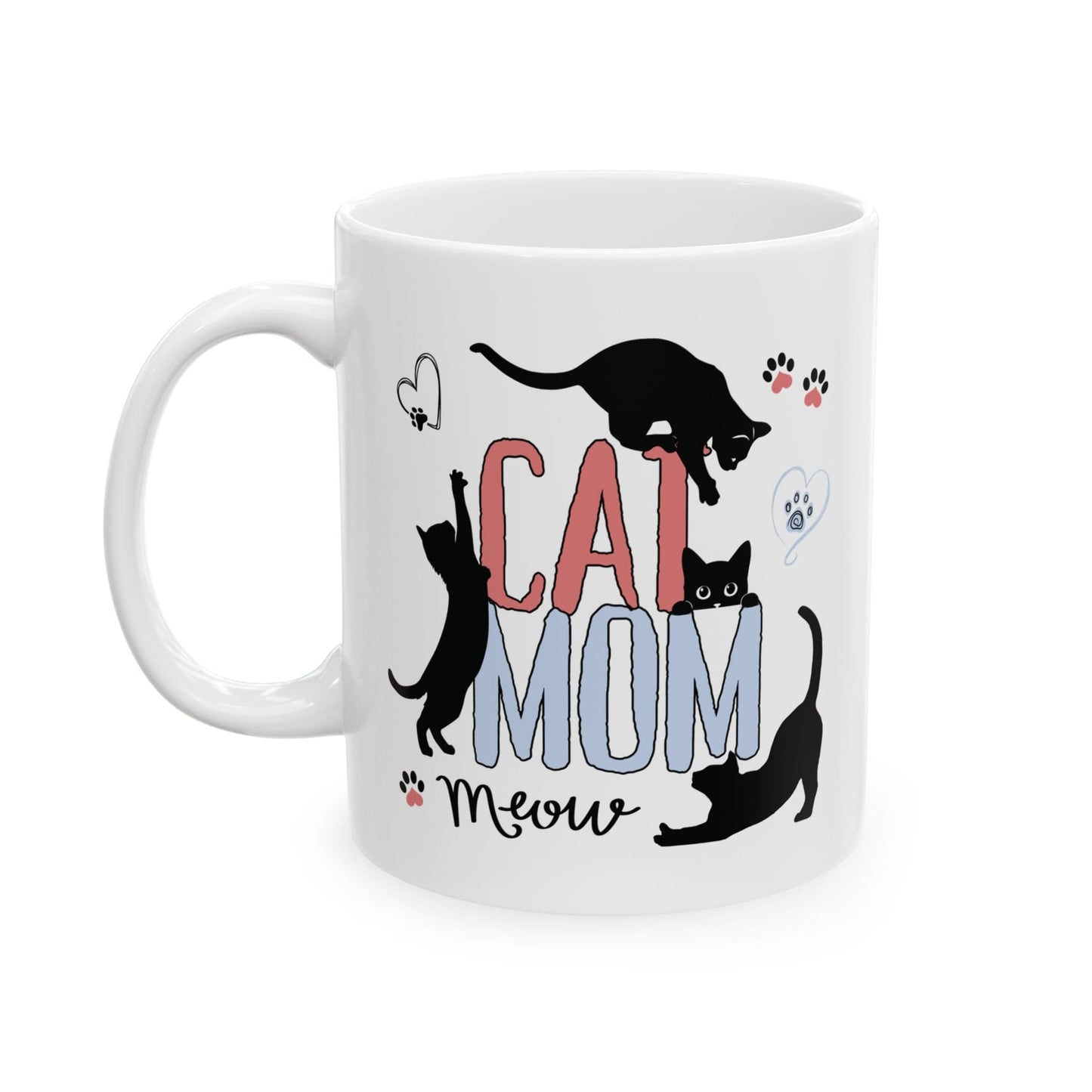 Silly Cats Mom Funny Mug Mug 11oz
