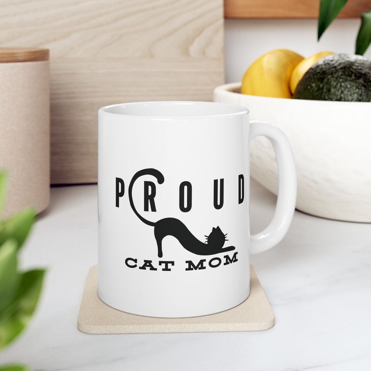 Proud Cat Mom Mug Mug 11oz
