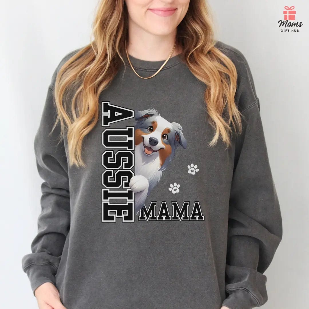 Australian Shepherd Mama - Premium Sweatshirt Sweatshirt