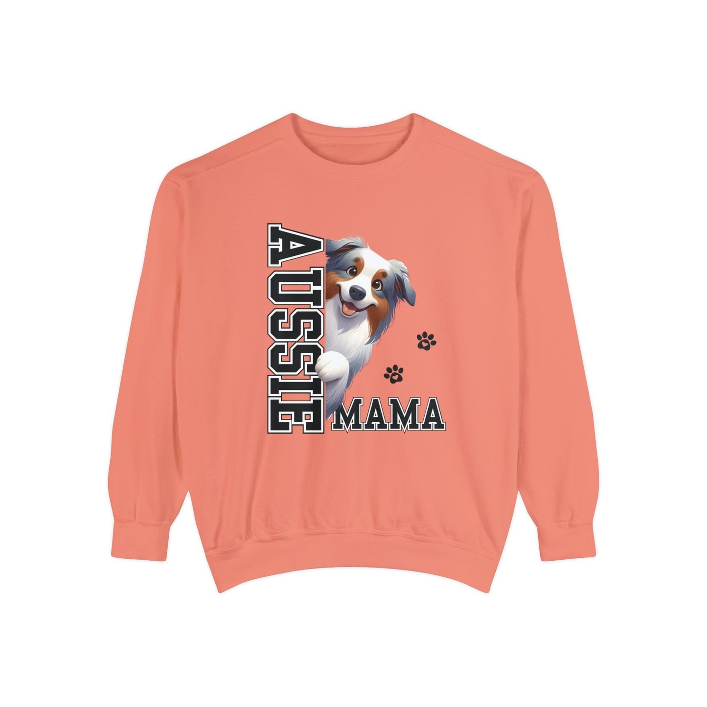 Australian Shepherd Mama - Premium Sweatshirt Sweatshirt Terracotta / S