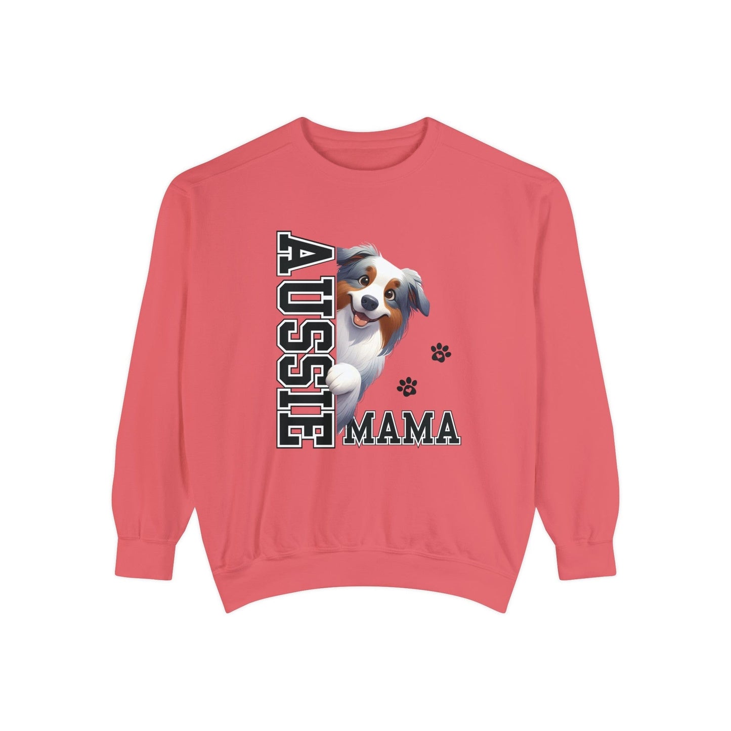 Australian Shepherd Mama - Premium Sweatshirt Sweatshirt Watermelon / S
