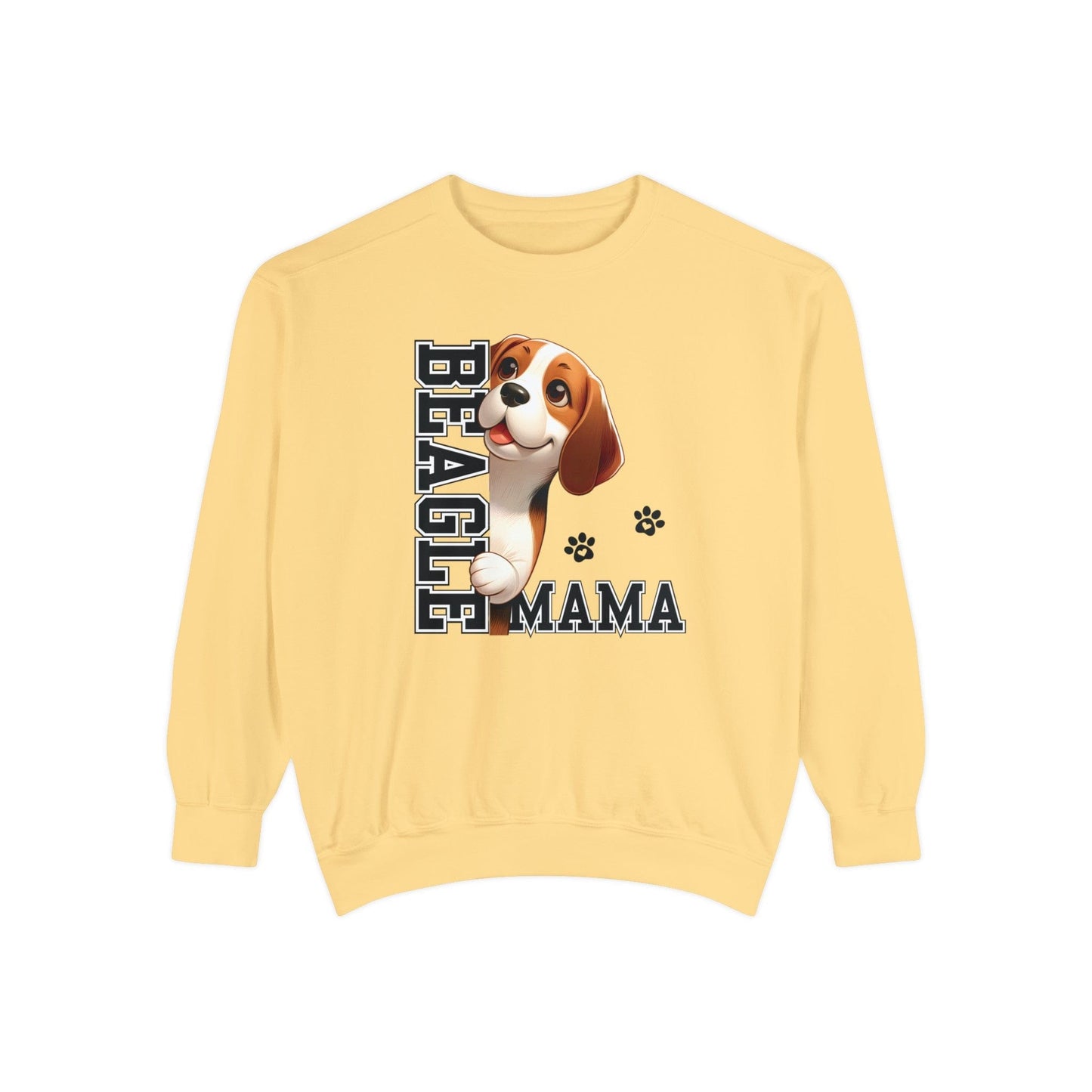 Beagle Mama - Premium Sweatshirt Sweatshirt Butter / S