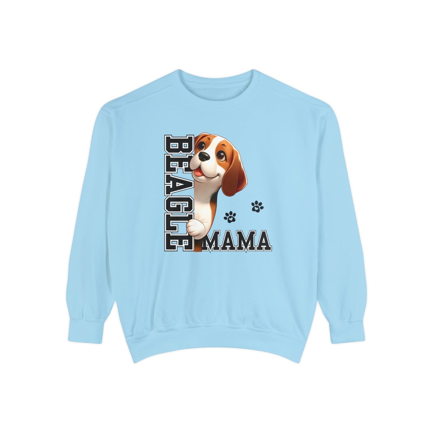 Beagle Mama - Premium Sweatshirt Sweatshirt Chambray / S
