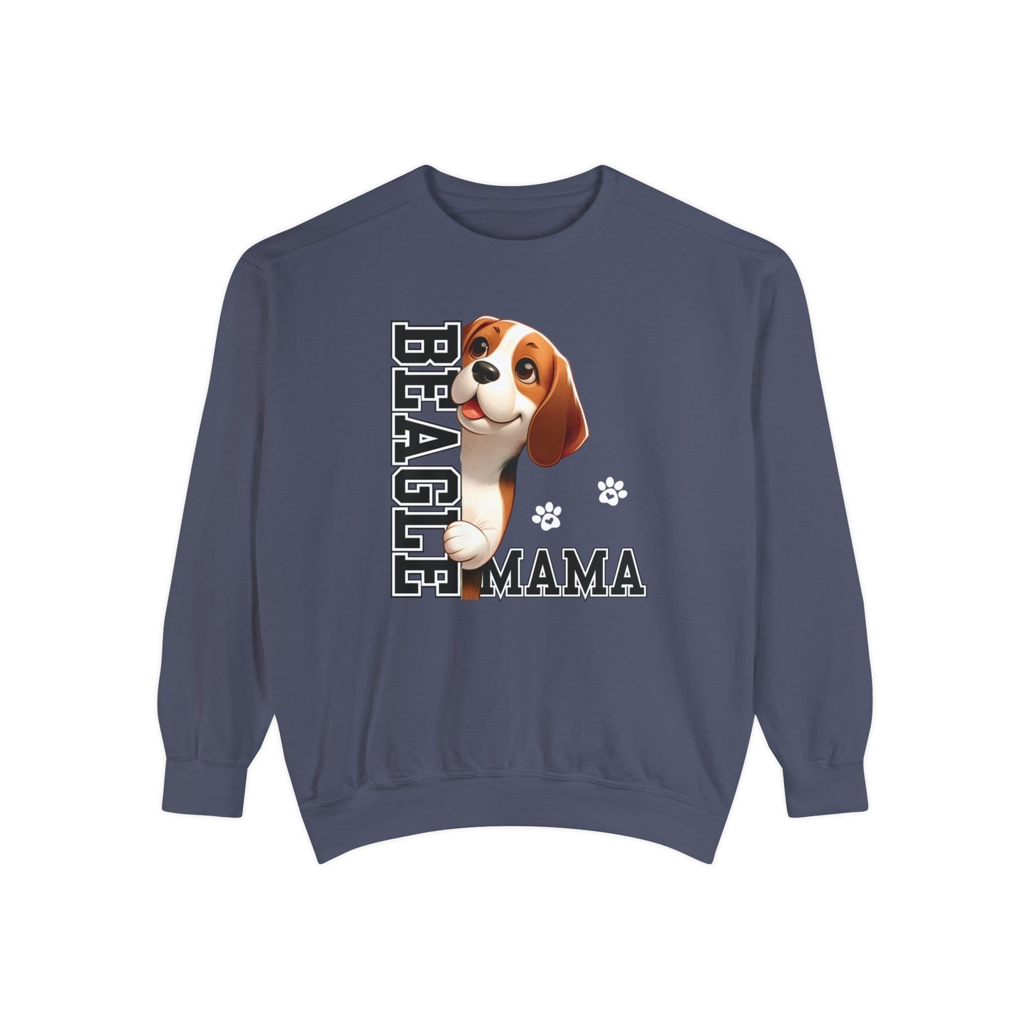 Beagle Mama - Premium Sweatshirt Sweatshirt Denim / S