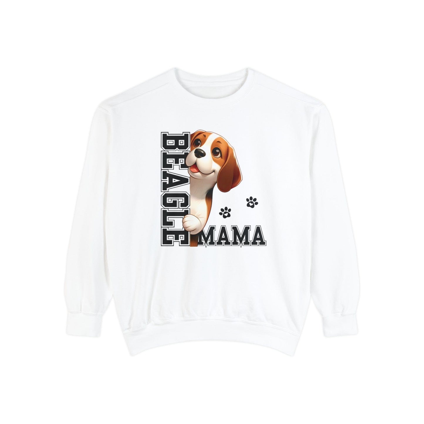Beagle Mama - Premium Sweatshirt Sweatshirt White / S