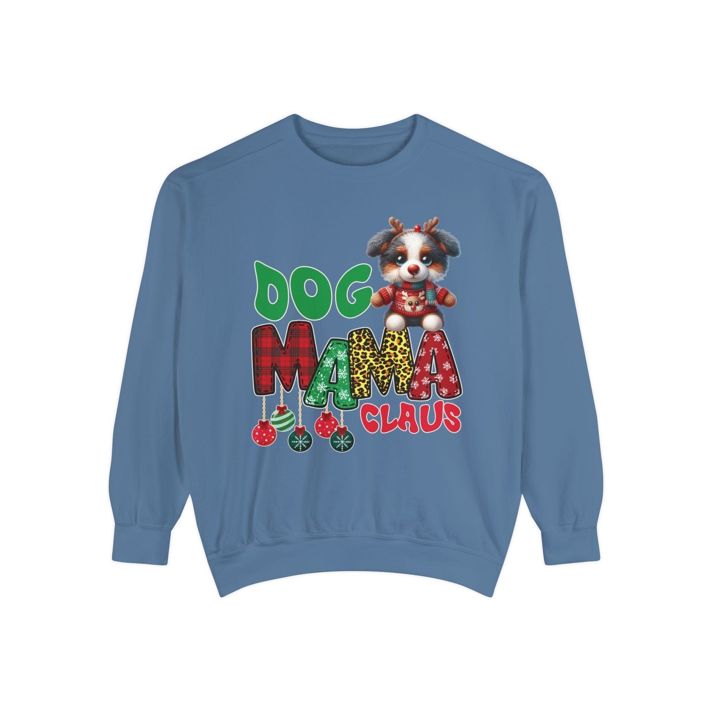 Aussie Mama Claus Sweatshirt Sweatshirt Blue Jean / S