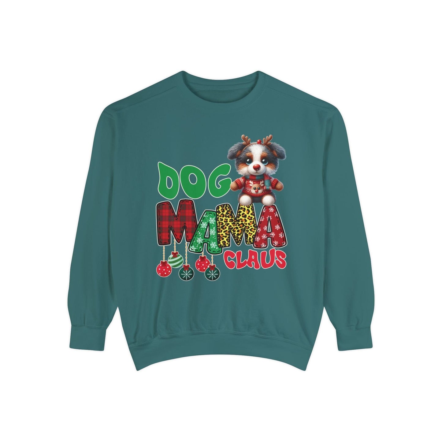 Aussie Mama Claus Sweatshirt Sweatshirt Blue Spruce / S