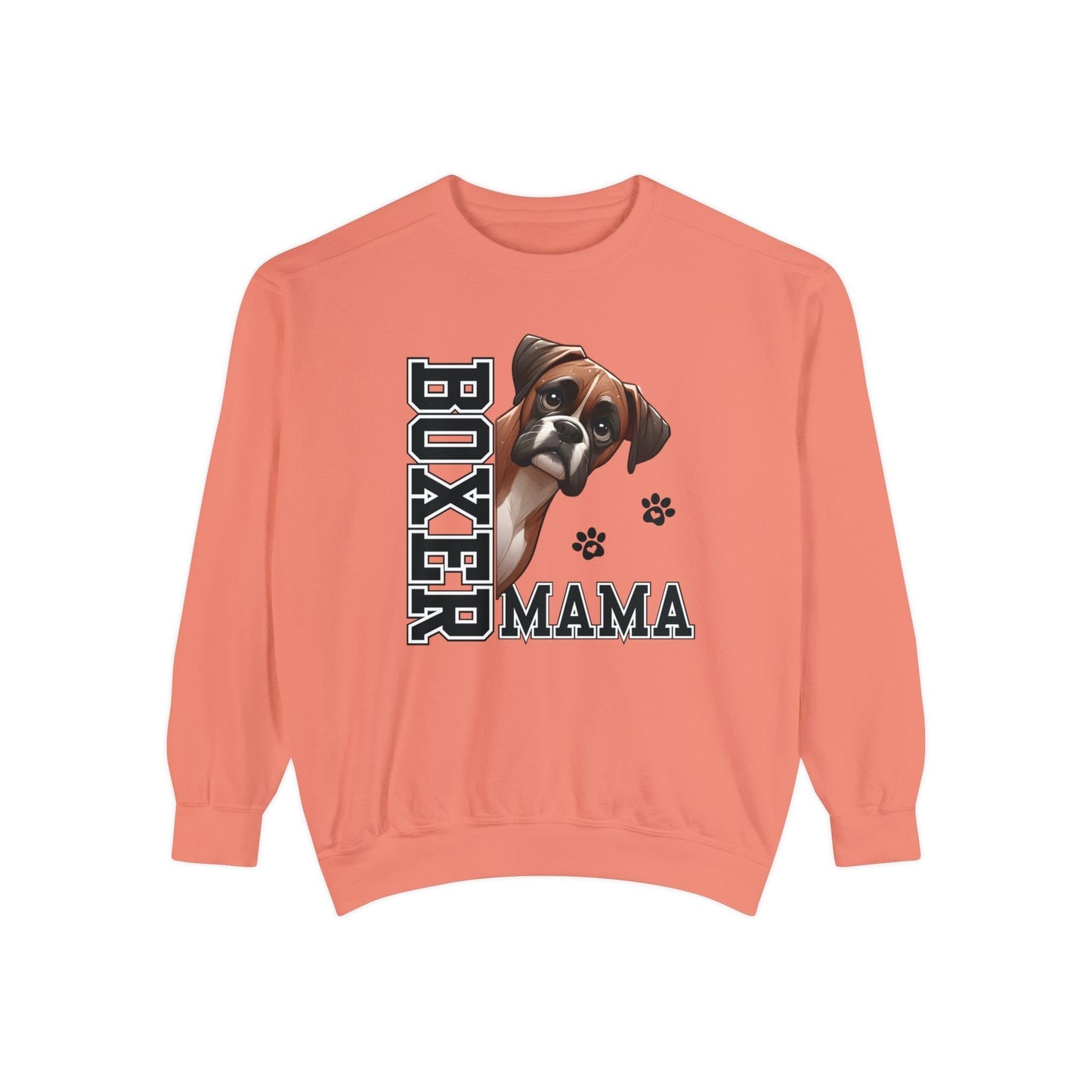 Boxer Mama - Premium Sweatshirt Sweatshirt Terracotta / S
