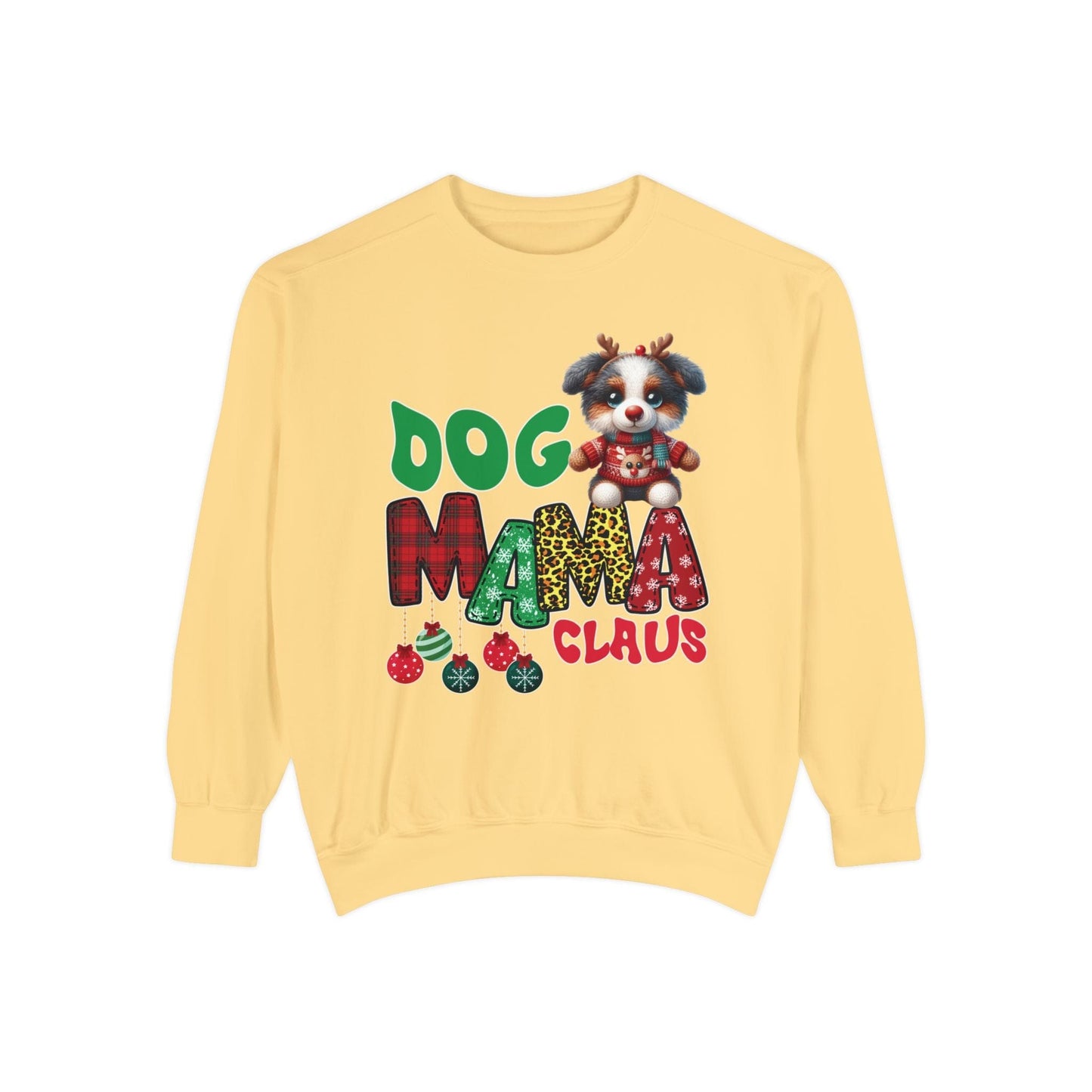 Aussie Mama Claus Sweatshirt Sweatshirt Butter / S