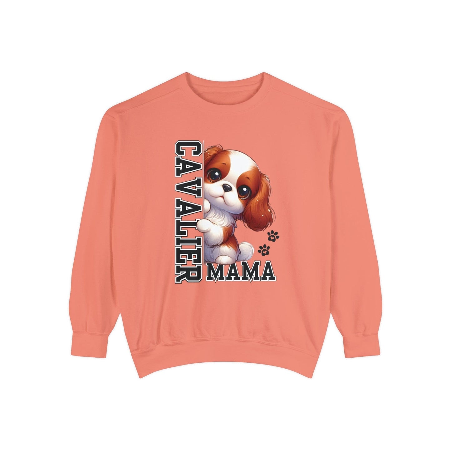 Cavalier Mama - Premium Sweatshirt Sweatshirt Terracotta / S