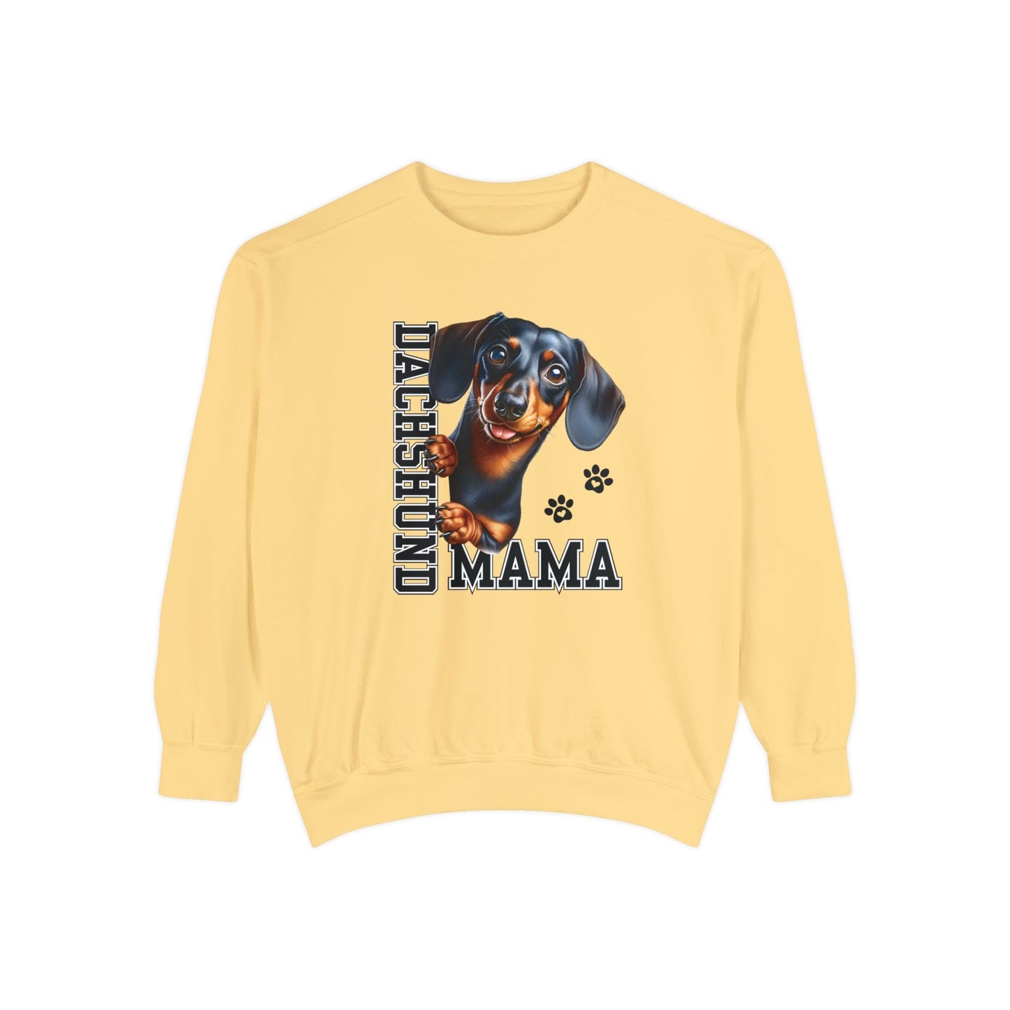 Dachshund Mama - Premium Sweatshirt Sweatshirt Butter / S