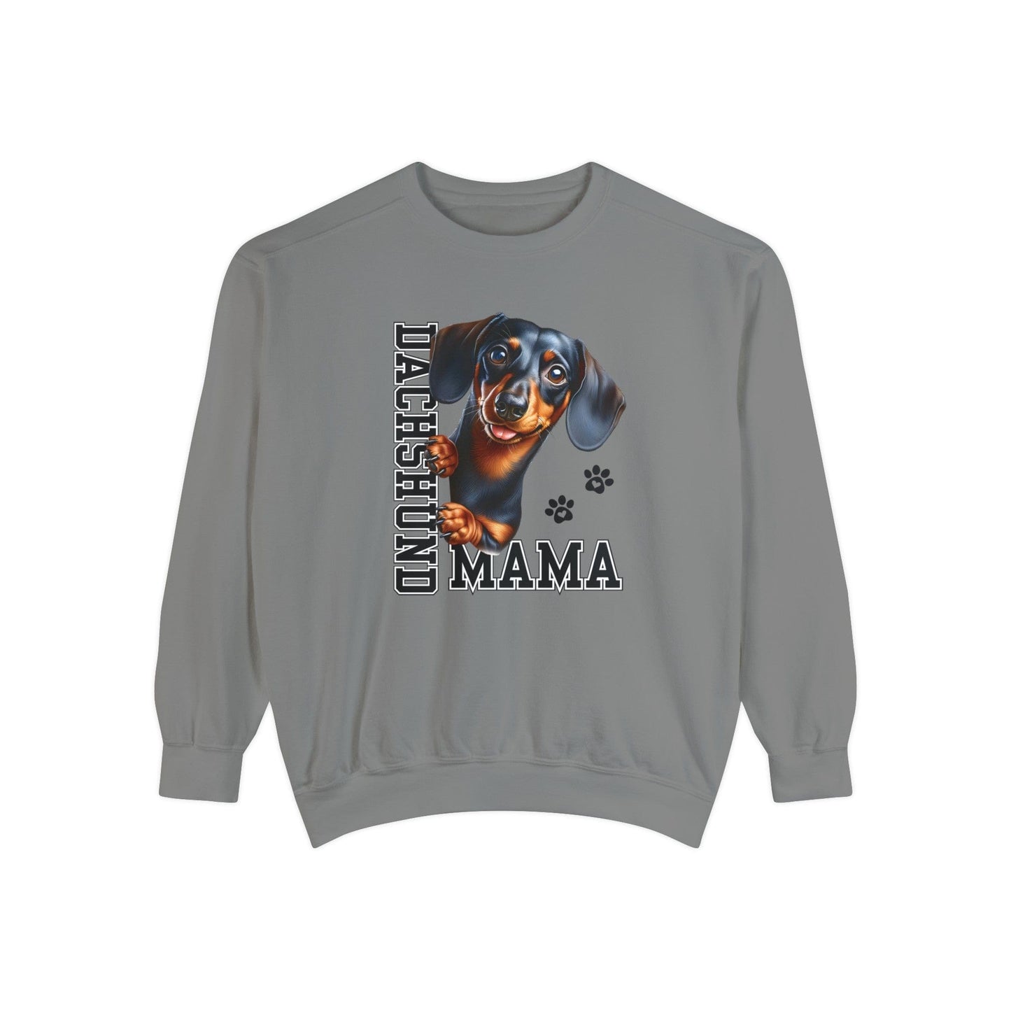 Dachshund Mama - Premium Sweatshirt Sweatshirt Grey / S