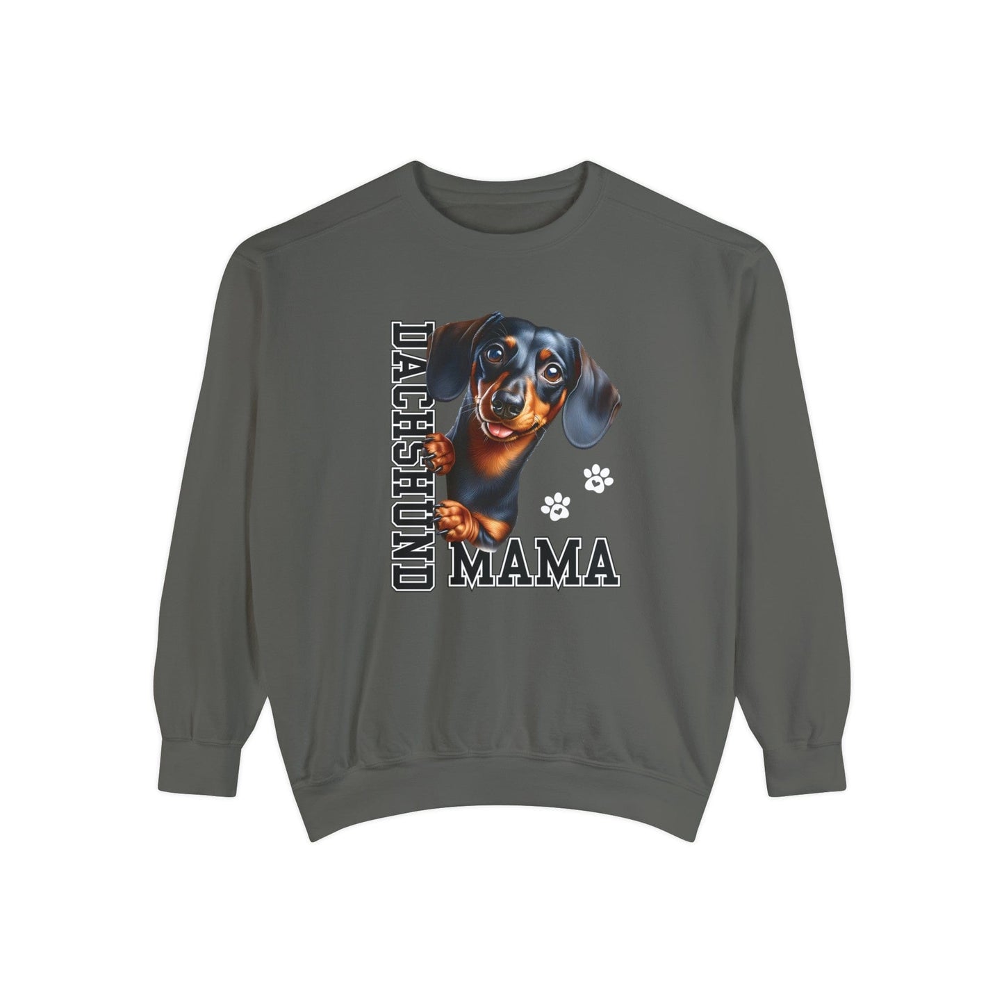 Dachshund Mama - Premium Sweatshirt Sweatshirt Pepper / S