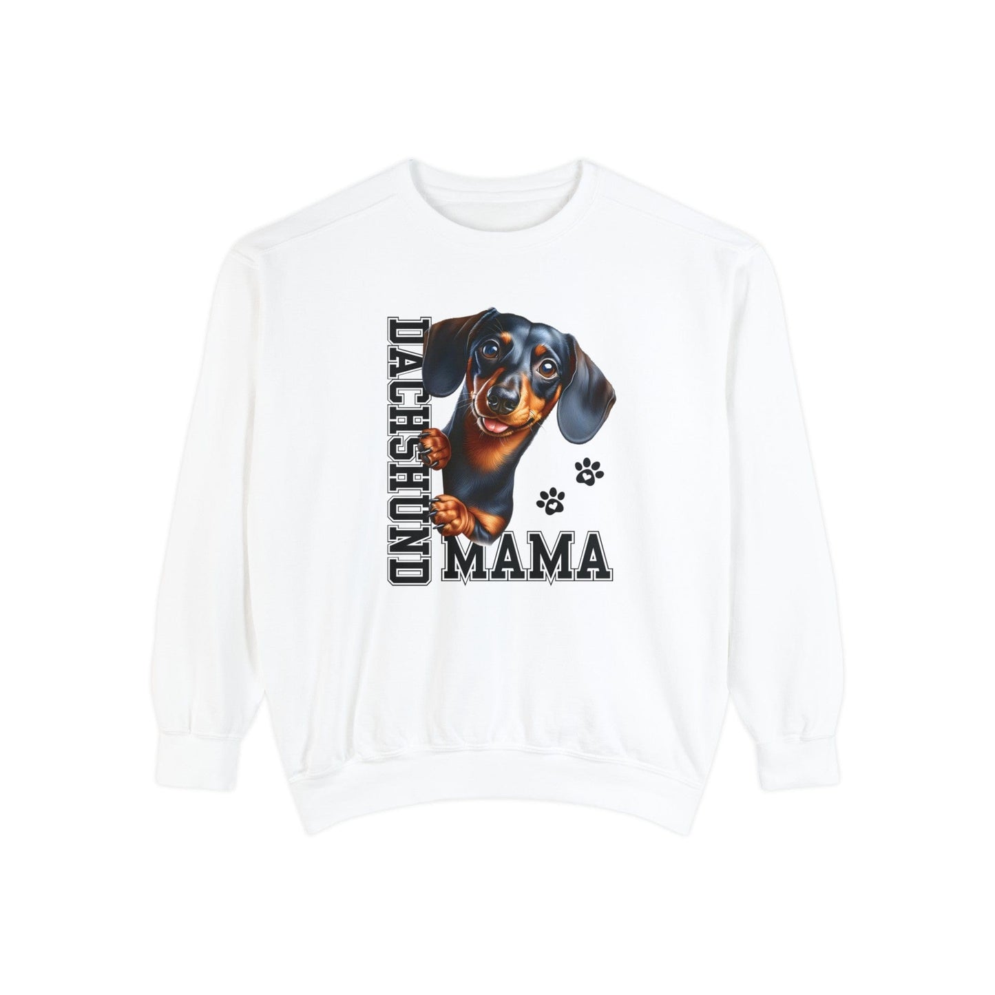 Dachshund Mama - Premium Sweatshirt Sweatshirt White / S