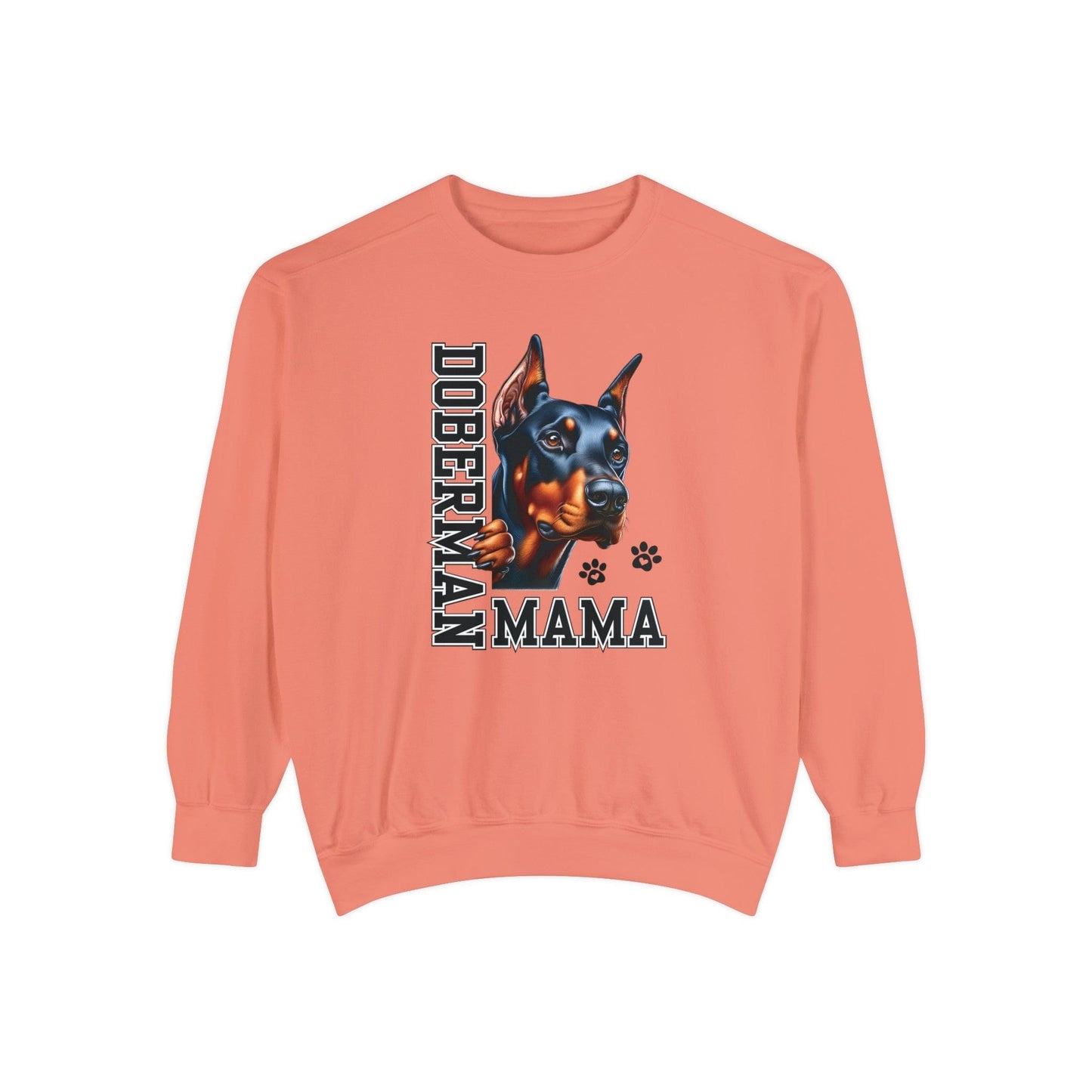 Doberman Pinscher Mama - Premium Sweatshirt Sweatshirt Terracotta / S
