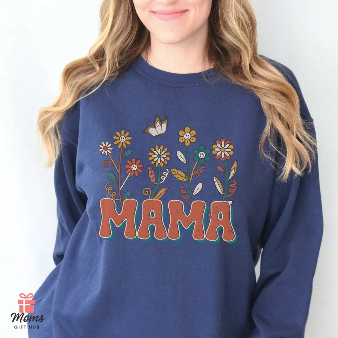 Floral Mama - Premium Sweatshirt Sweatshirt
