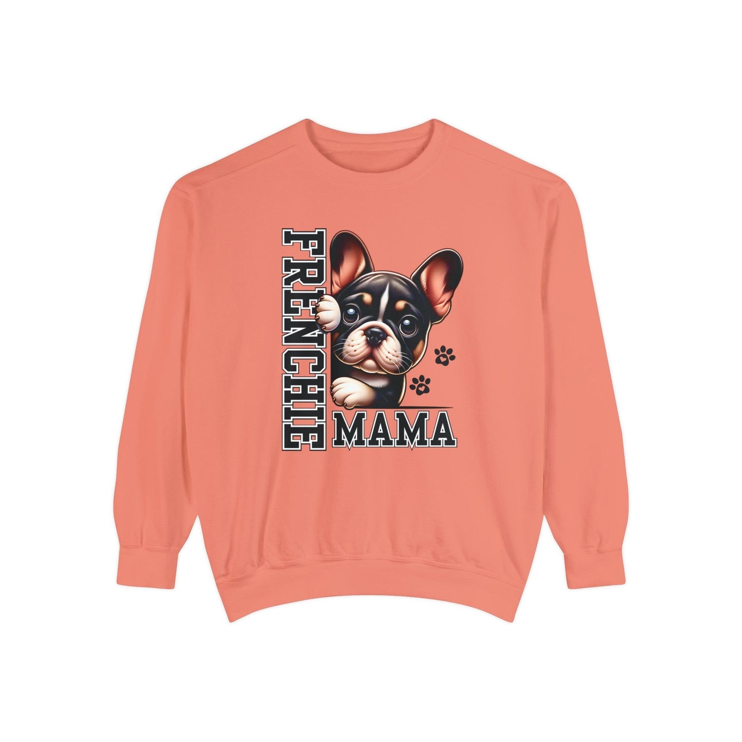 French Bulldog Mama - Premium Sweatshirt Sweatshirt Terracotta / S