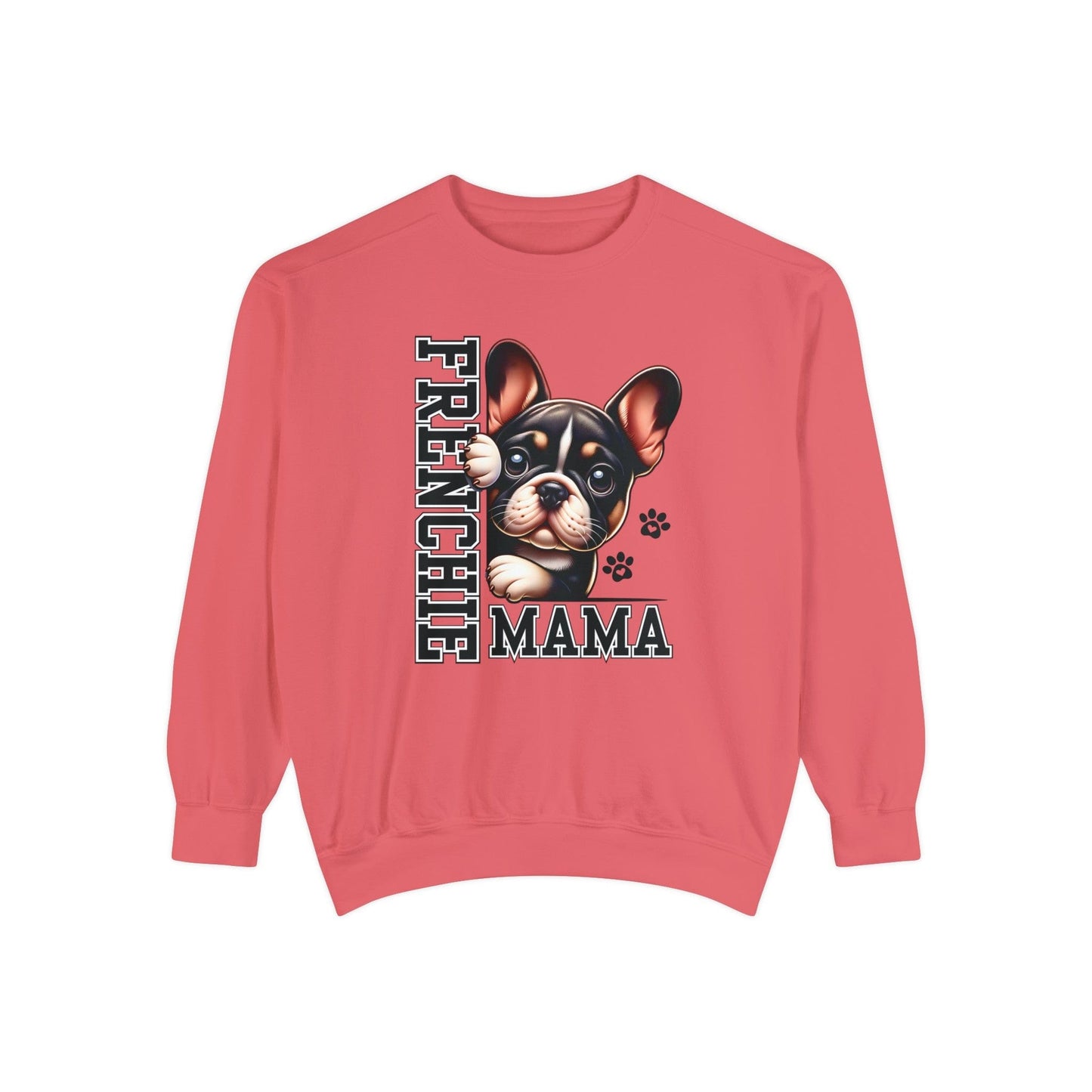 French Bulldog Mama - Premium Sweatshirt Sweatshirt Watermelon / S