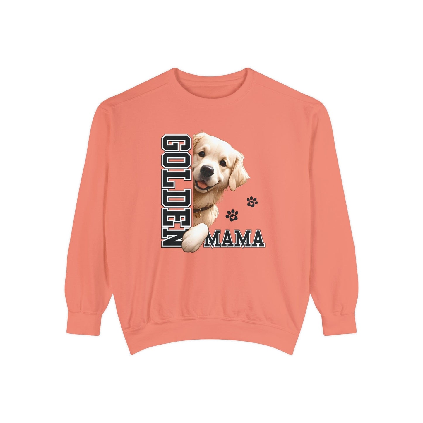 Golden Retriever Mama - Premium Sweatshirt Sweatshirt Terracotta / S
