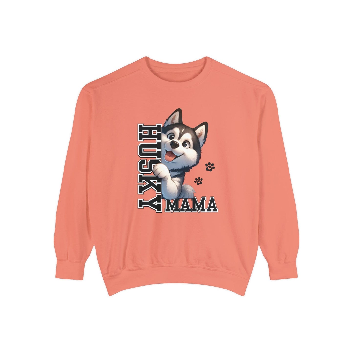 Siberian Husky Mama - Premium Sweatshirt Sweatshirt Terracotta / S