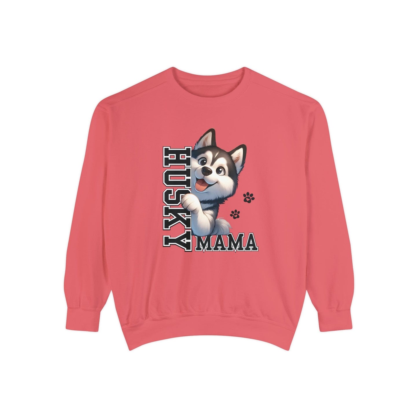 Siberian Husky Mama - Premium Sweatshirt Sweatshirt Watermelon / S