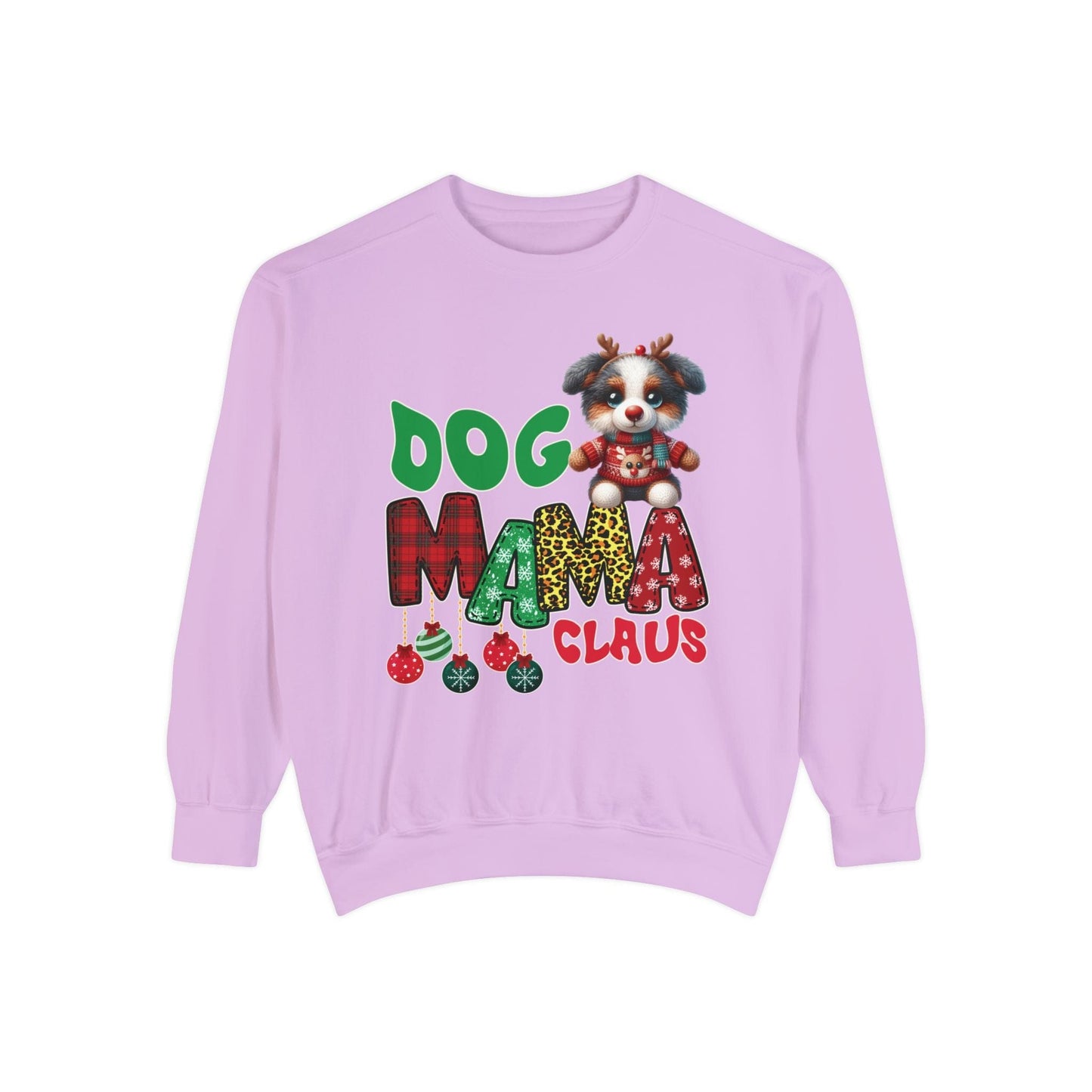 Aussie Mama Claus Sweatshirt Sweatshirt Orchid / S