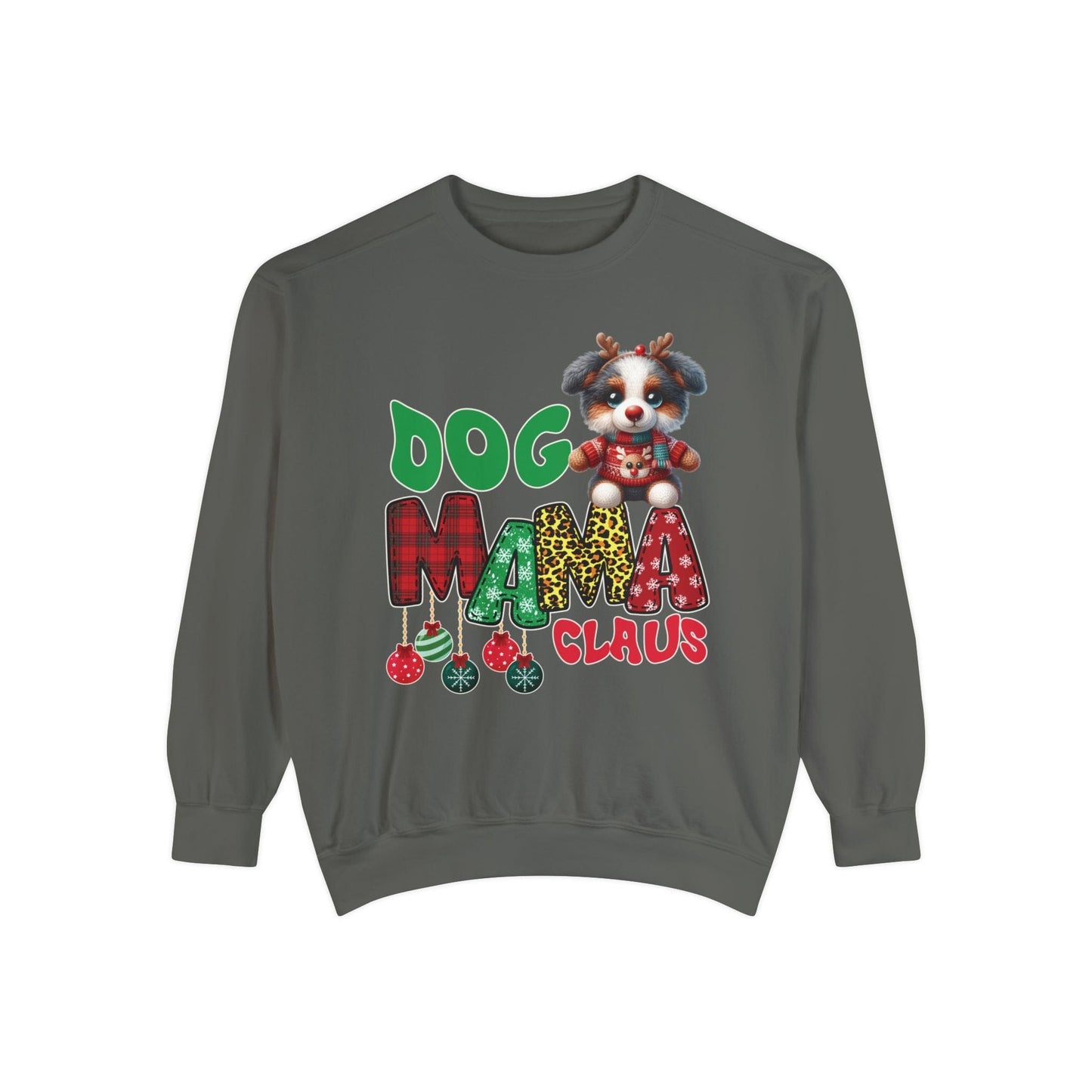 Aussie Mama Claus Sweatshirt Sweatshirt Pepper / S