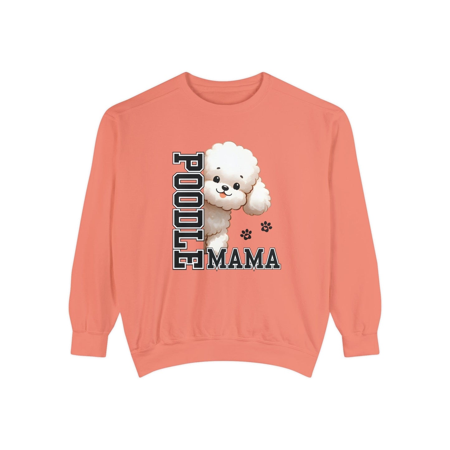 Poodle Mama - Premium Sweatshirt Sweatshirt Terracotta / S
