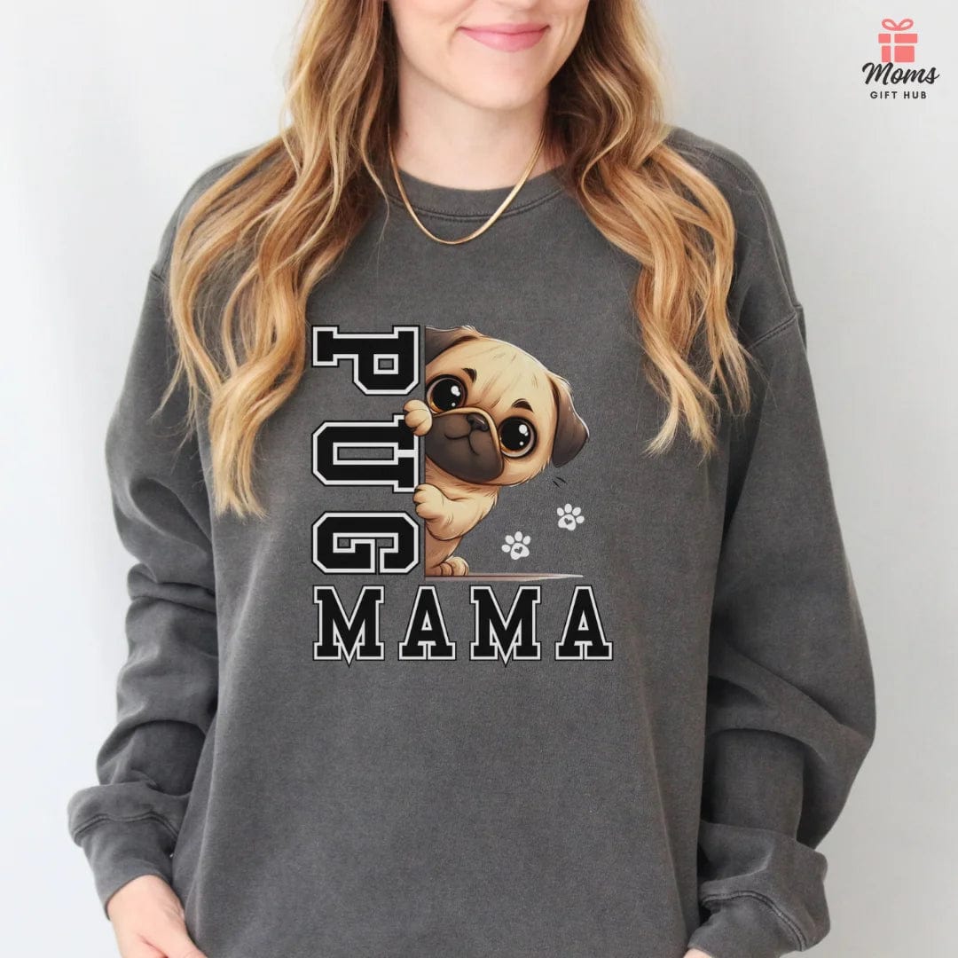 Pug Mama - Premium Sweatshirt Sweatshirt
