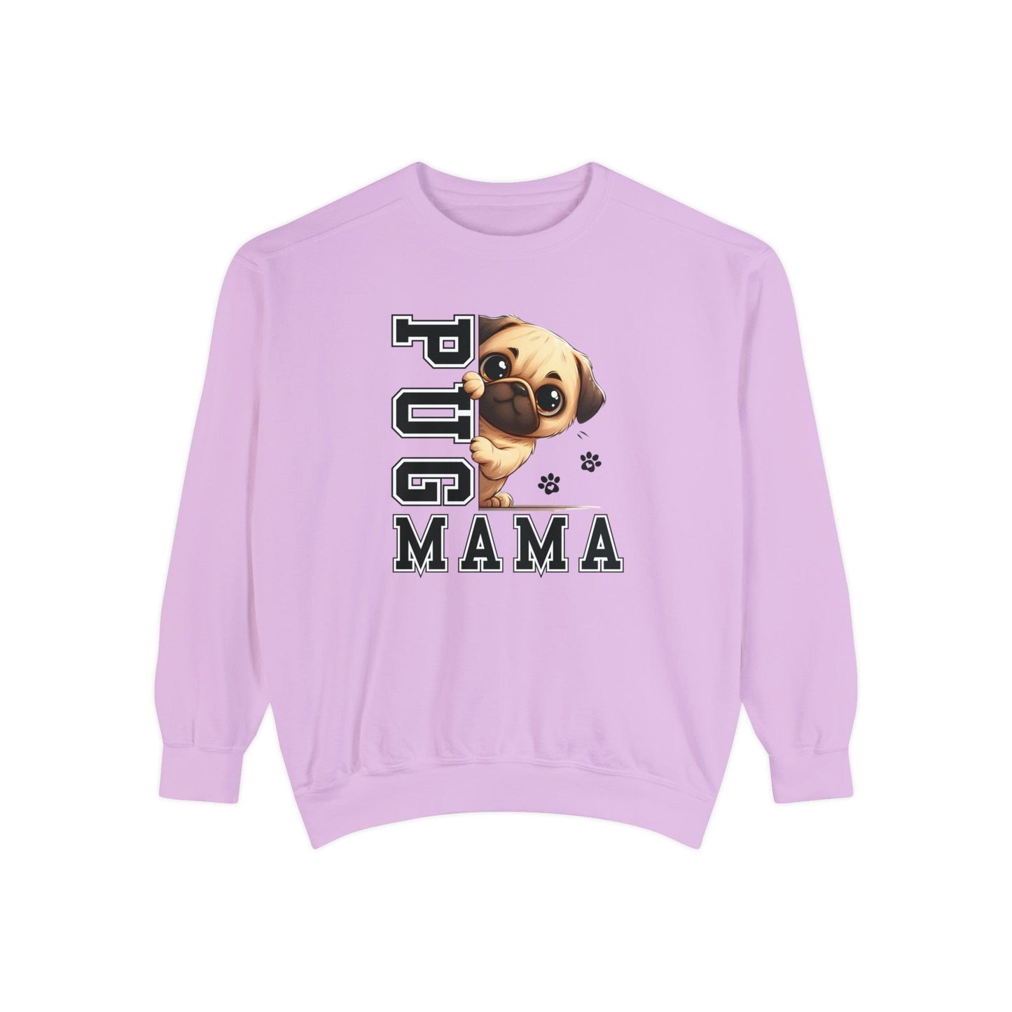 Pug Mama - Premium Sweatshirt Sweatshirt Orchid / S