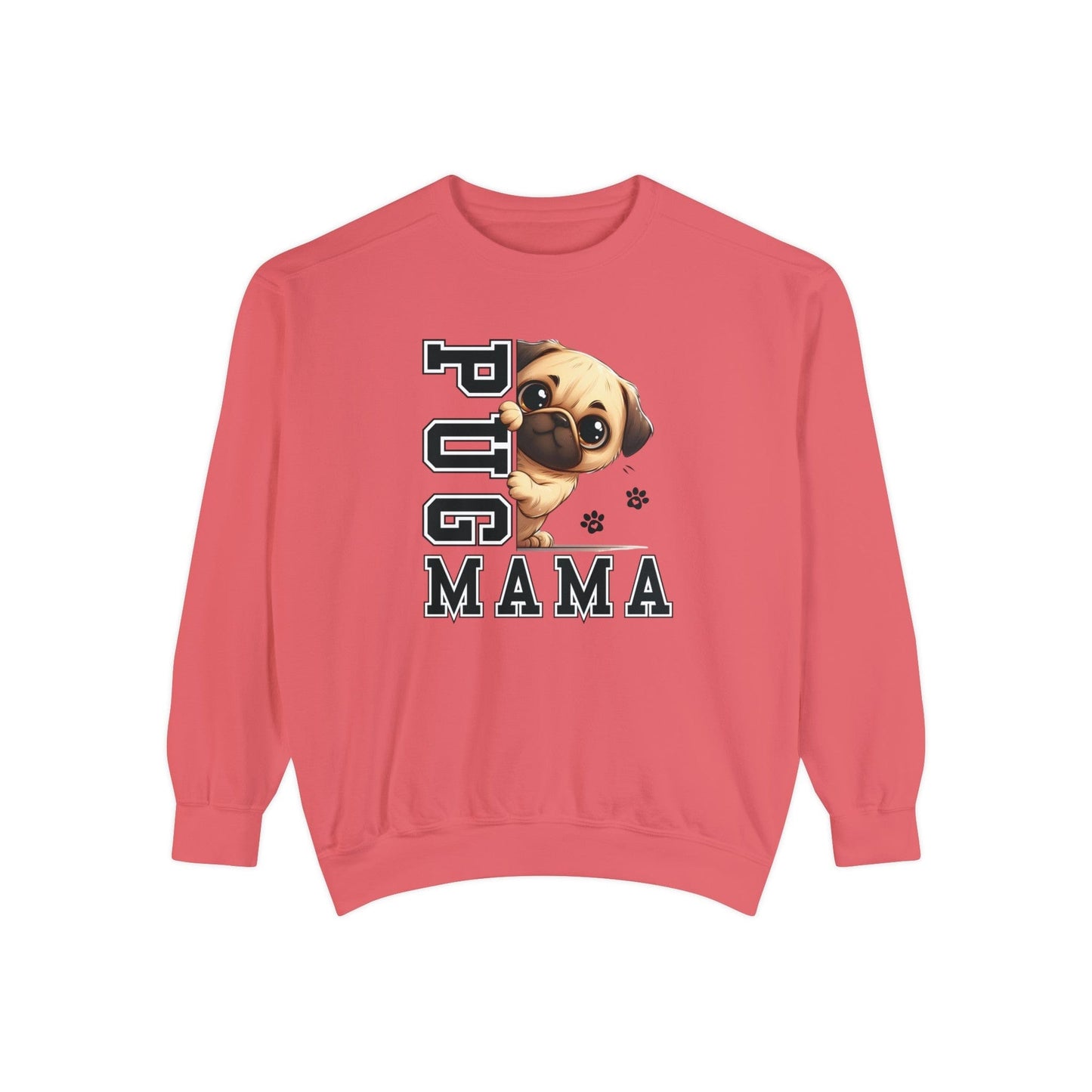 Pug Mama - Premium Sweatshirt Sweatshirt Watermelon / S