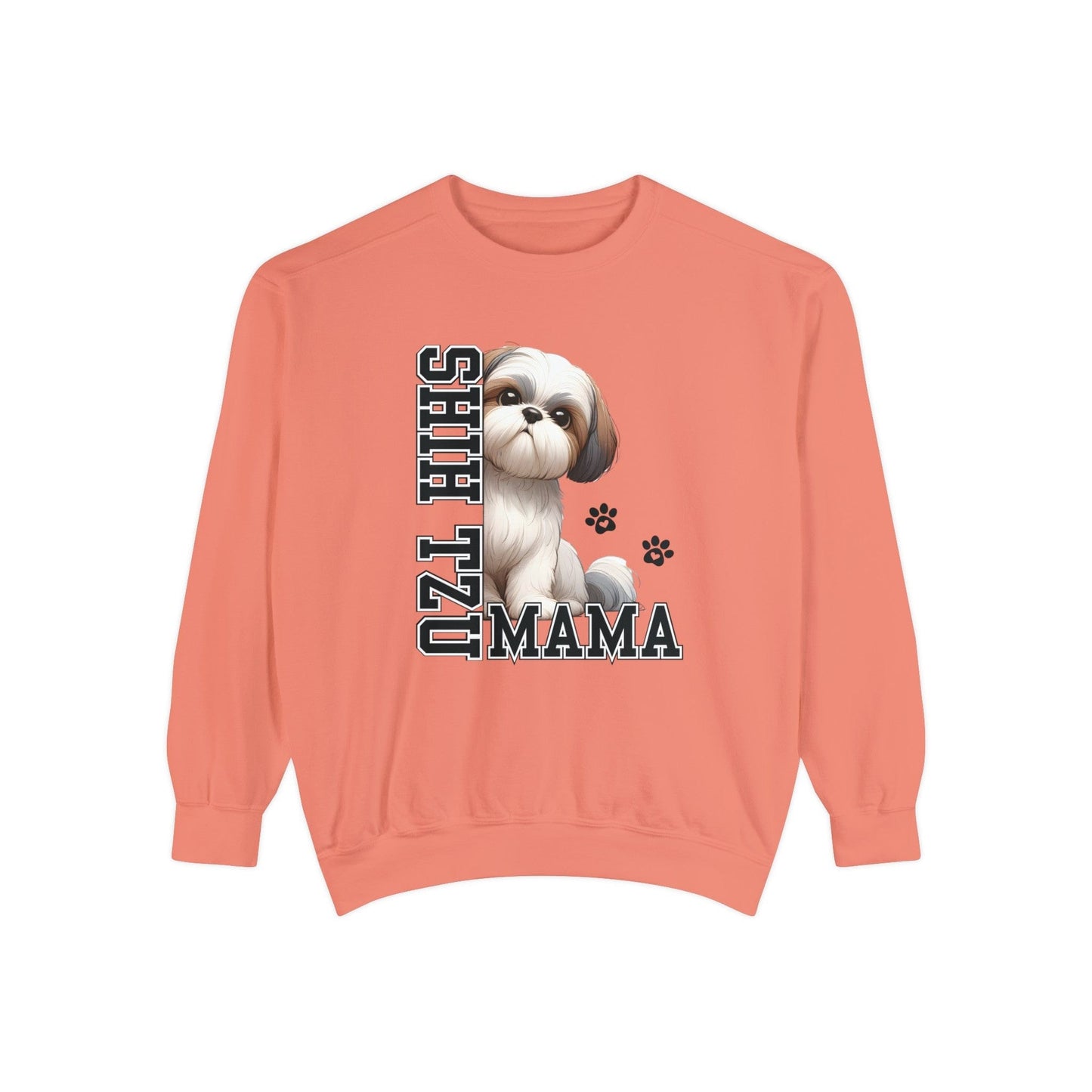 Shih Tzu Mama - Premium Sweatshirt Sweatshirt Terracotta / S
