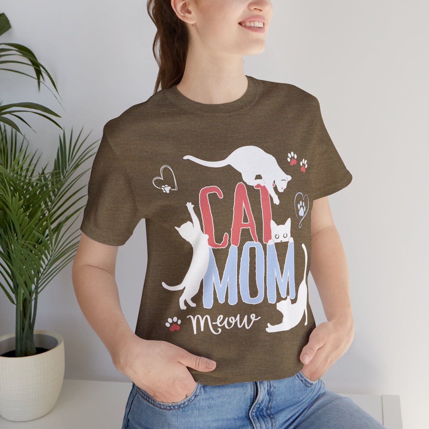 Silly Cats Mom Funny Tee T-Shirt