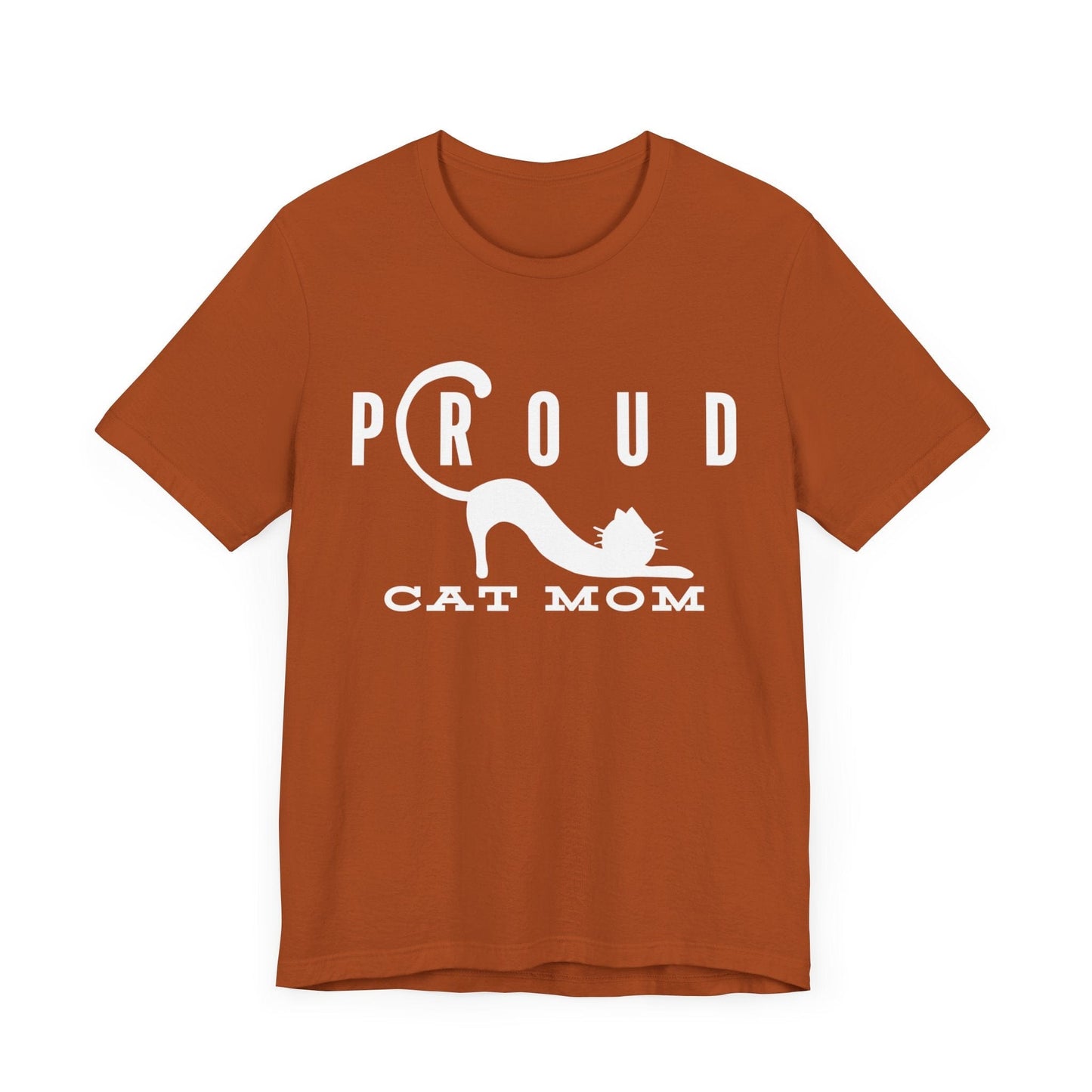 Proud Cat Mom Tee T-Shirt Autumn / S