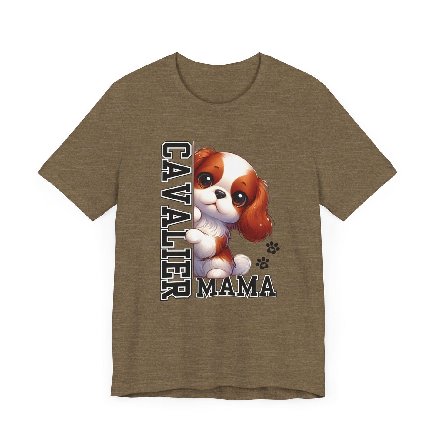 Cavalier Mama Jersey Tee T-Shirt Heather Olive / S