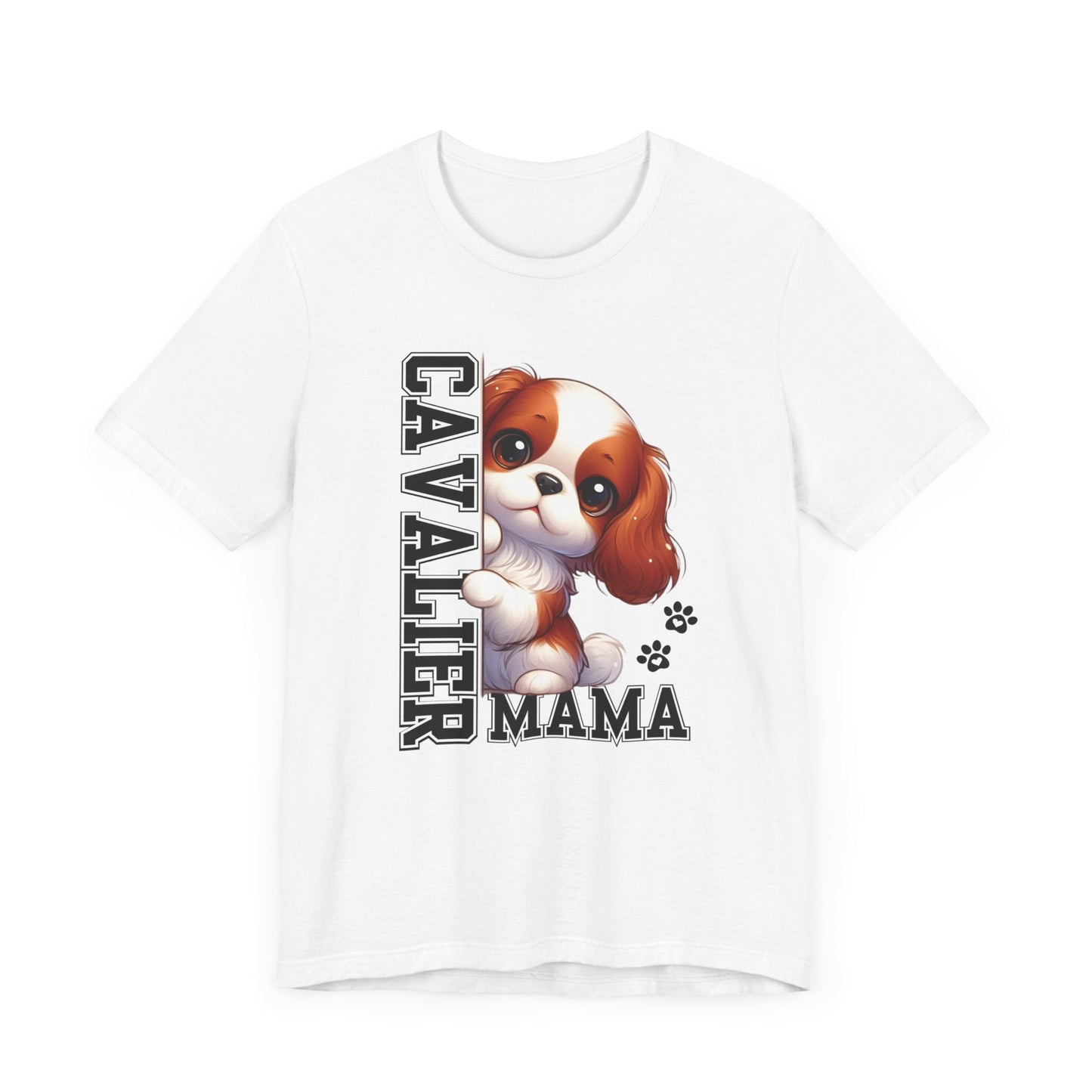 Cavalier Mama Jersey Tee T-Shirt White / S