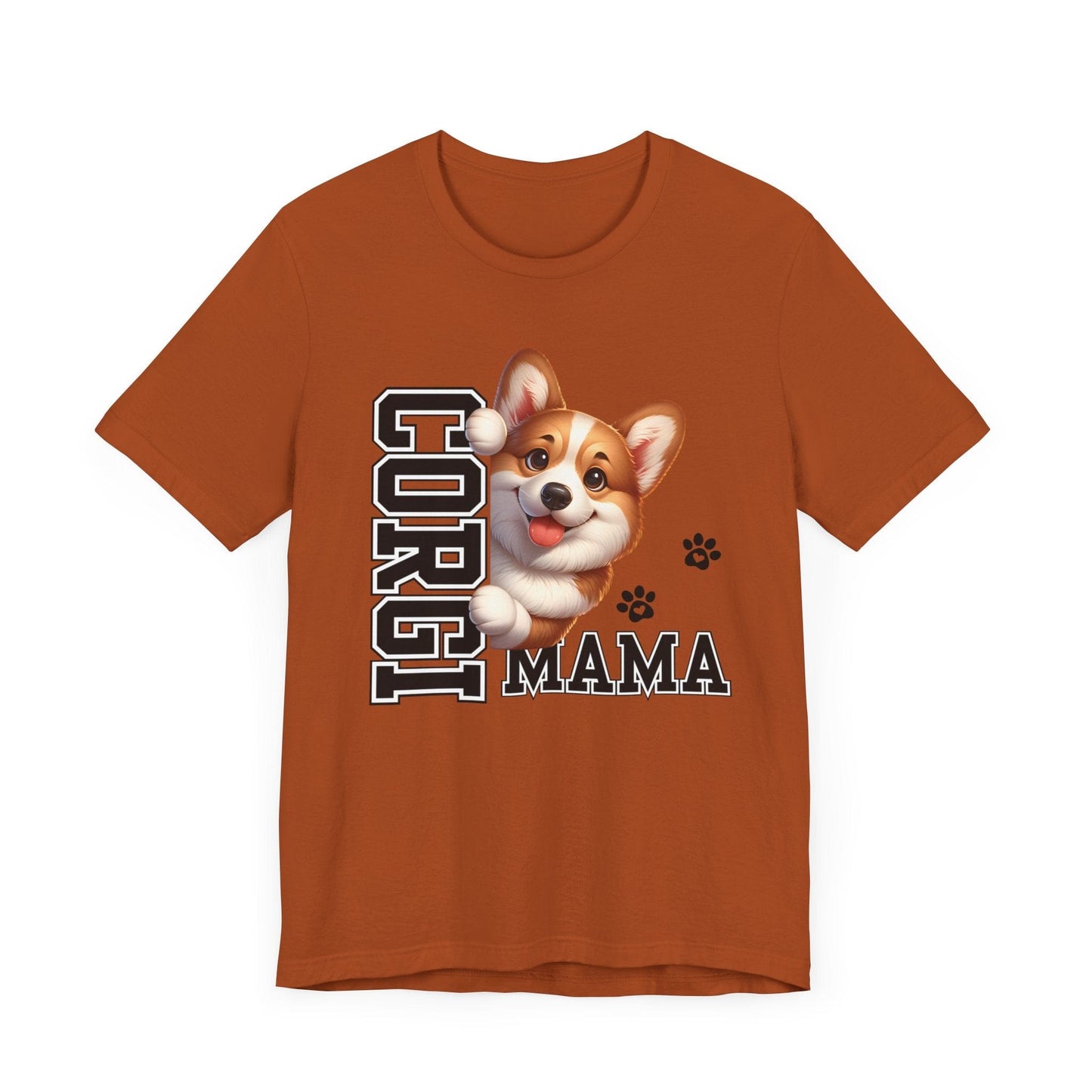Corgi Mama Jersey Tee T-Shirt Autumn / S