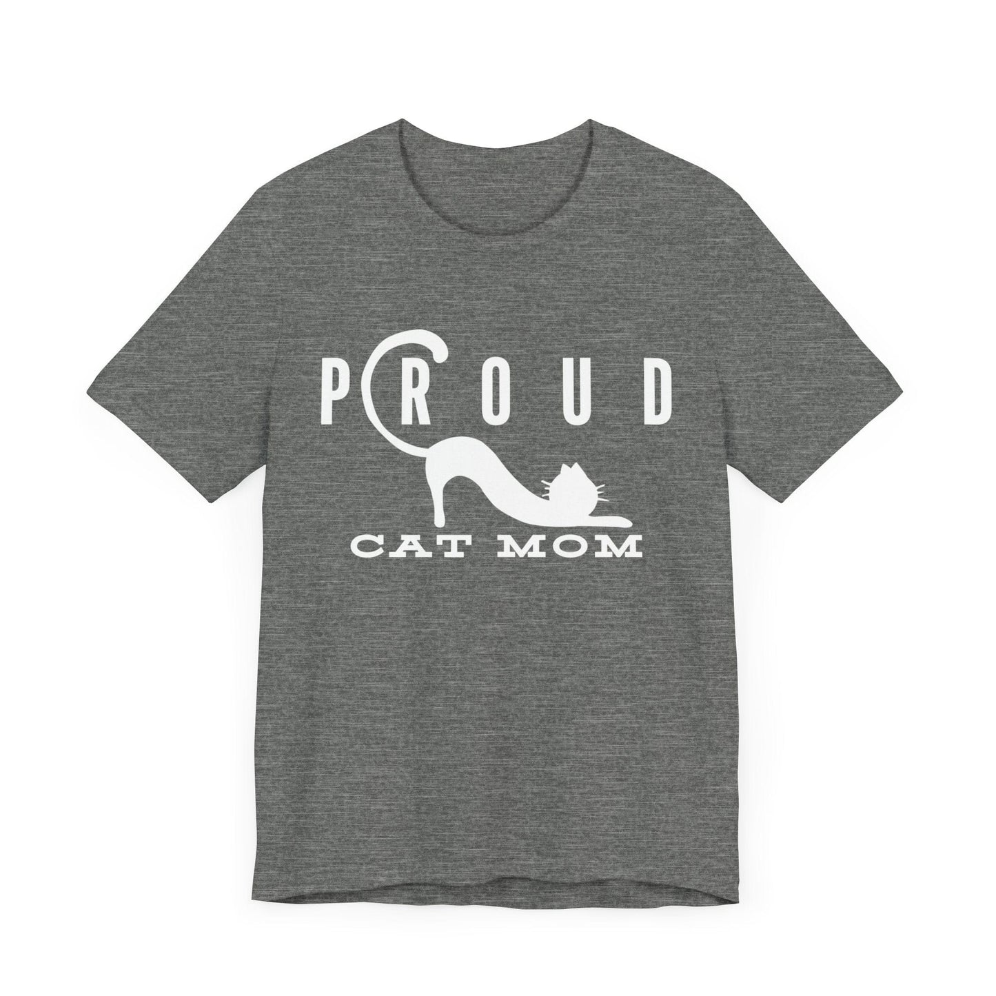 Proud Cat Mom Tee T-Shirt Deep Heather / S