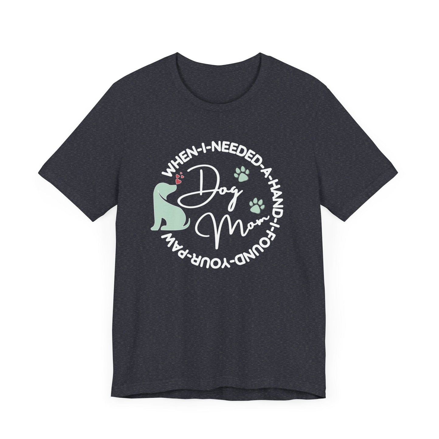 Dog Lover Quote Graphic T-Shirt T-Shirt Heather Navy / S