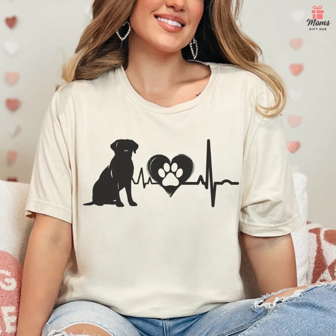 Labrador Love Outline Graphic Tee T-Shirt