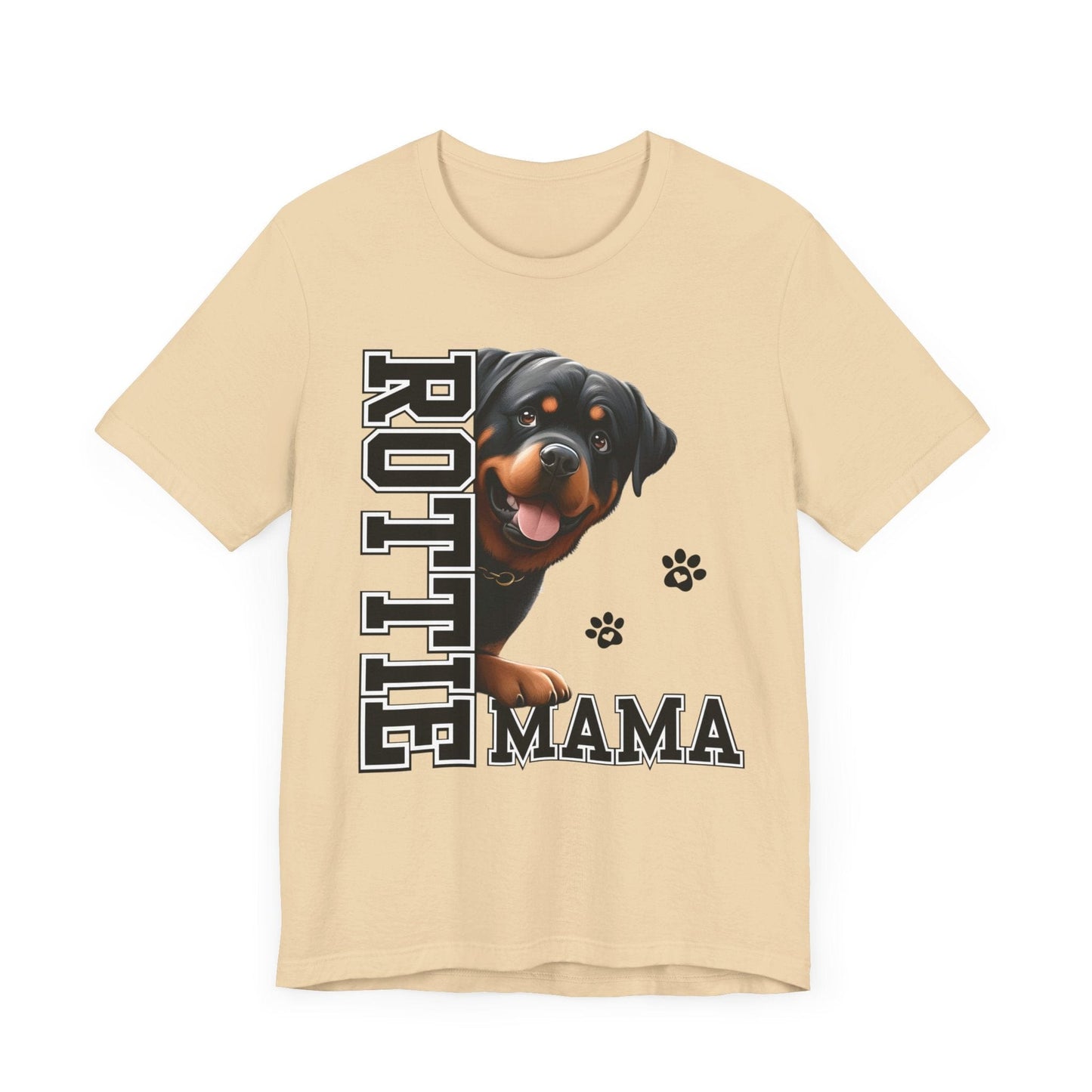 Rottie Mama Jersey Tee T-Shirt Soft Cream / S