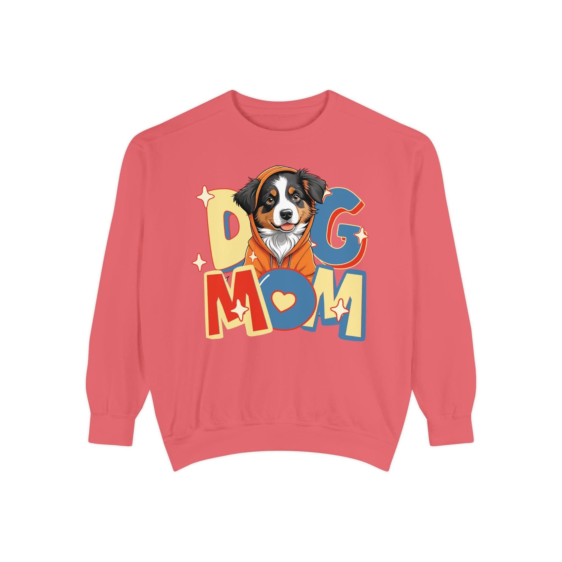 Cute Aussie in Hoodie Dog Mom Sweatshirt Sweatshirt Watermelon / S