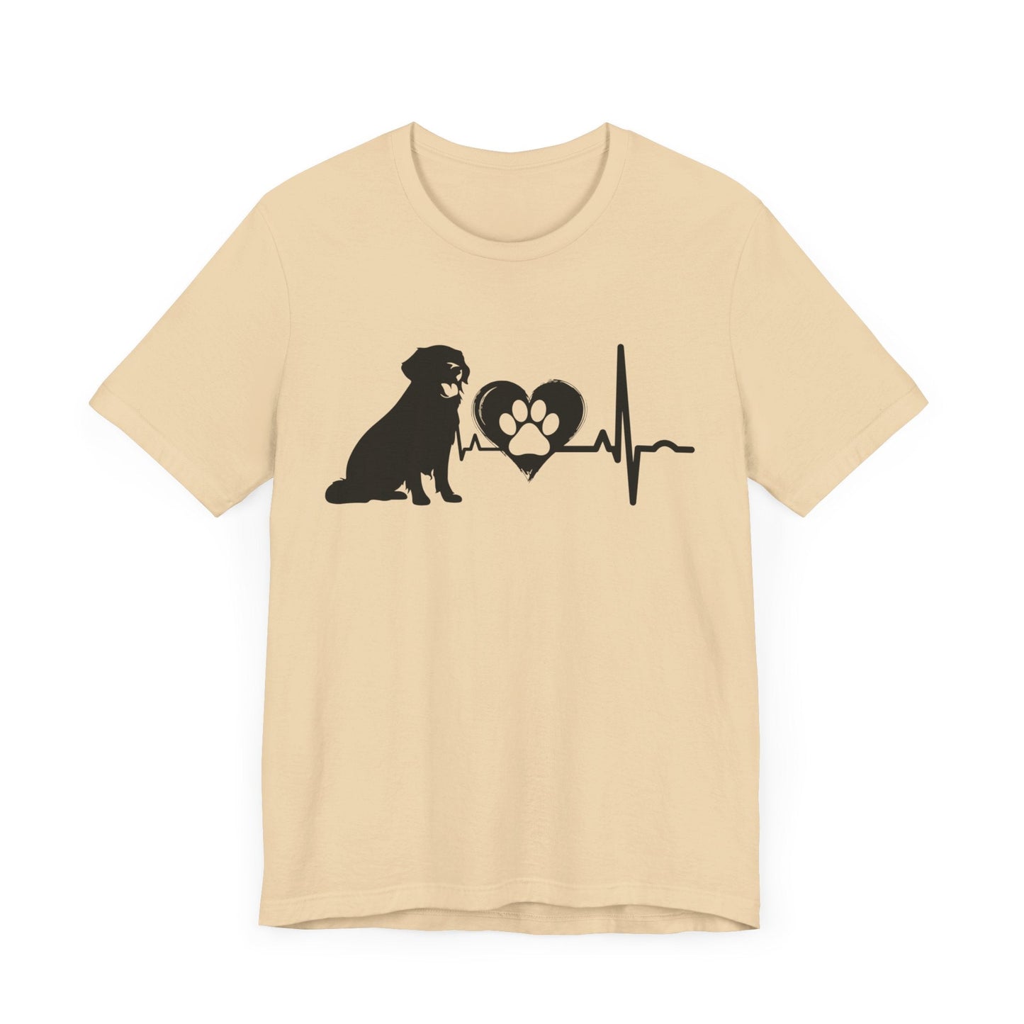 Golden Love Outline Graphic Tee T-Shirt Soft Cream / S