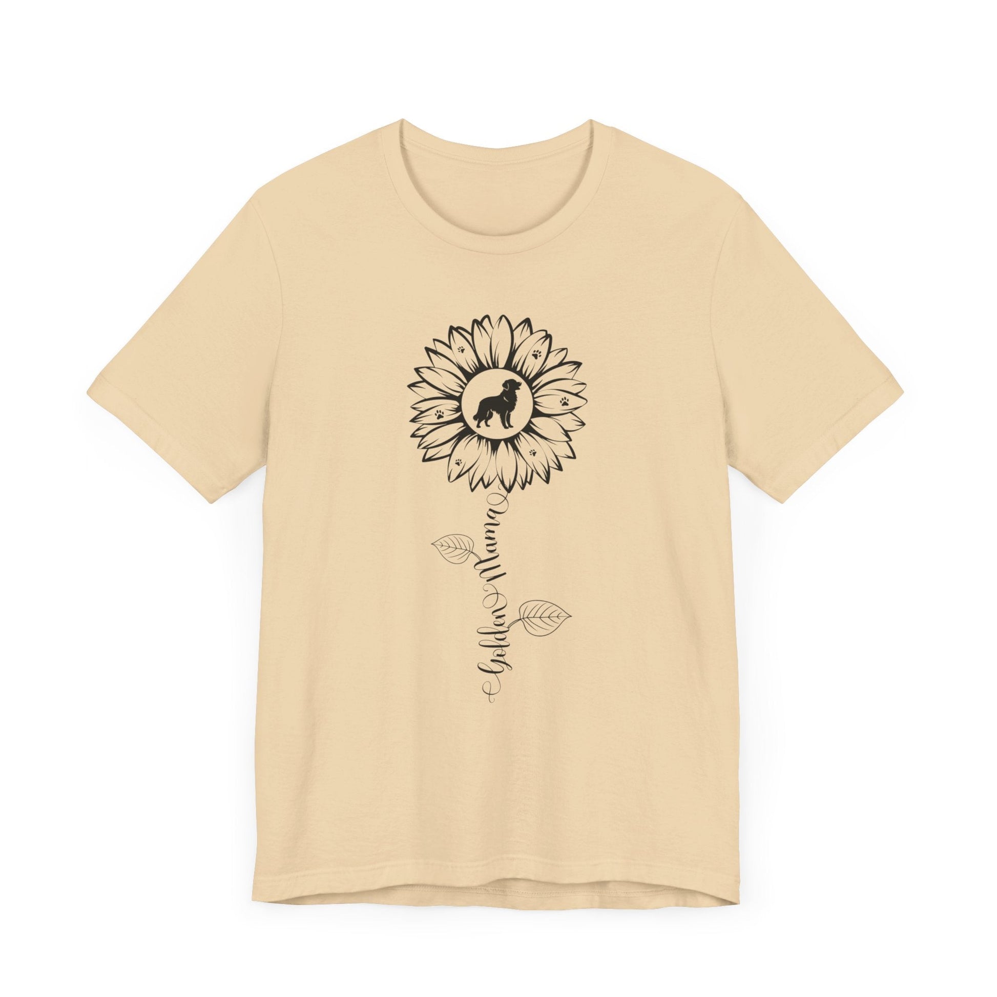 Golden Mama Sunflower T-Shirt T-Shirt Soft Cream / S