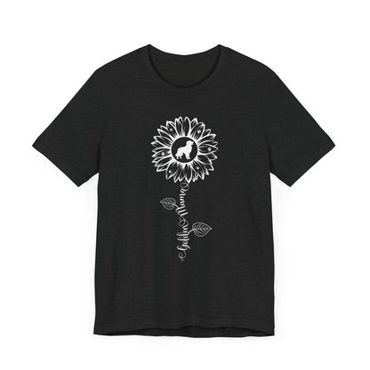 Golden Mama Sunflower T-Shirt T-Shirt Solid Black Blend / S